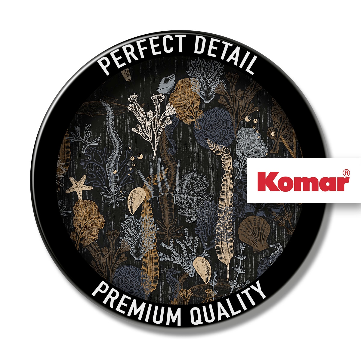 Komar Fototapete »Digitaldruck Vlies - Deep Delight - Größe 500 x 250 cm«, bedruckt-floral-geblümt-gemustert-tropisch, Wohnzimmer, Schlafzimmer