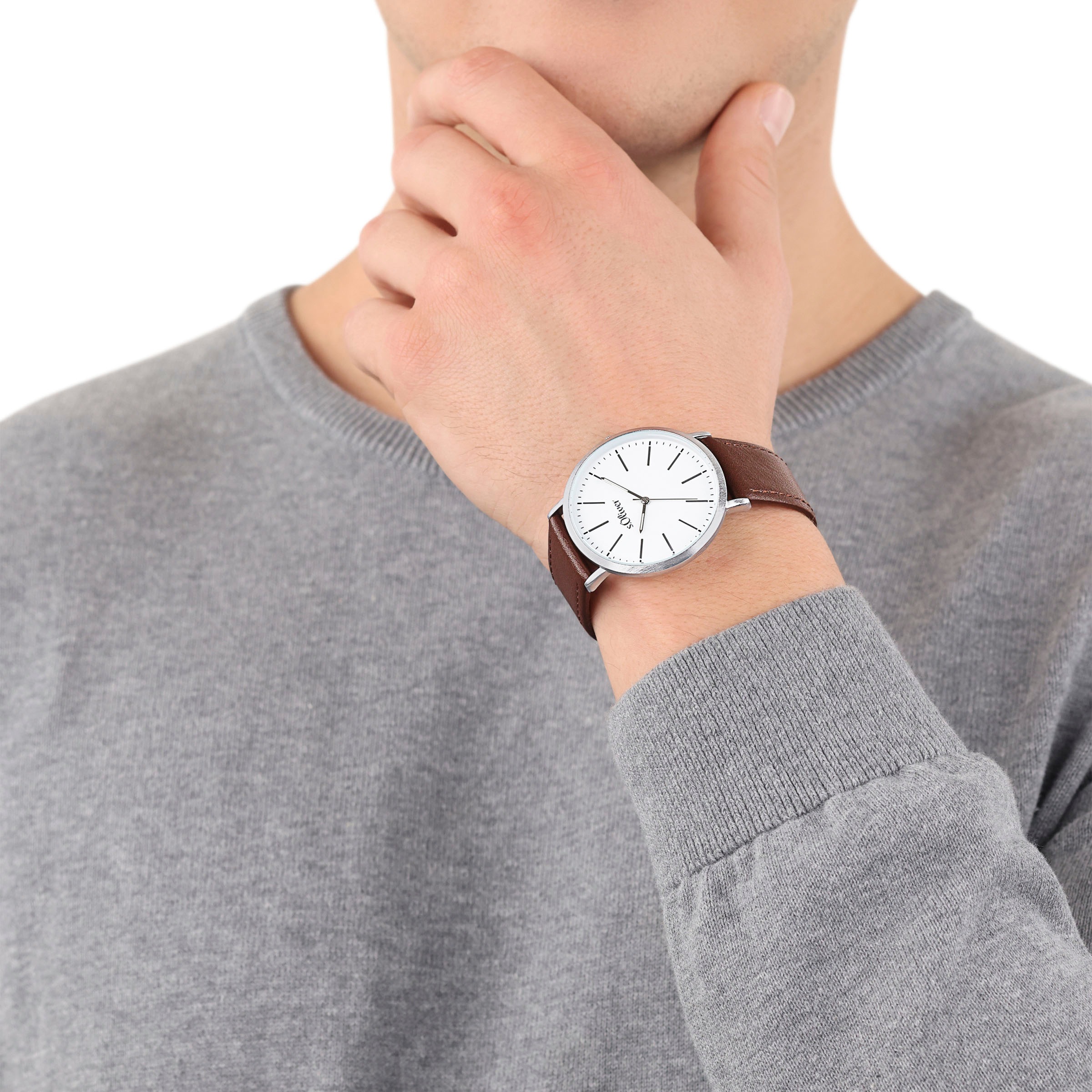 s.Oliver Quarzuhr, Armbanduhr, Damenuhr, Herrenuhr, analog