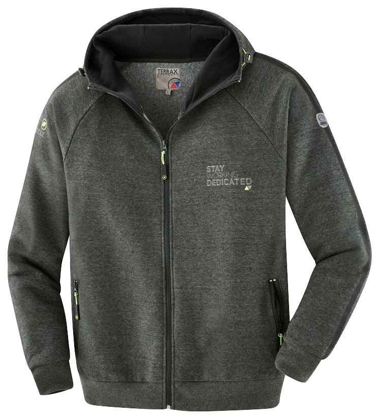 Uncle Sam Arbeitsjacke »Sweatjacke dunkelgrün/schwarz«