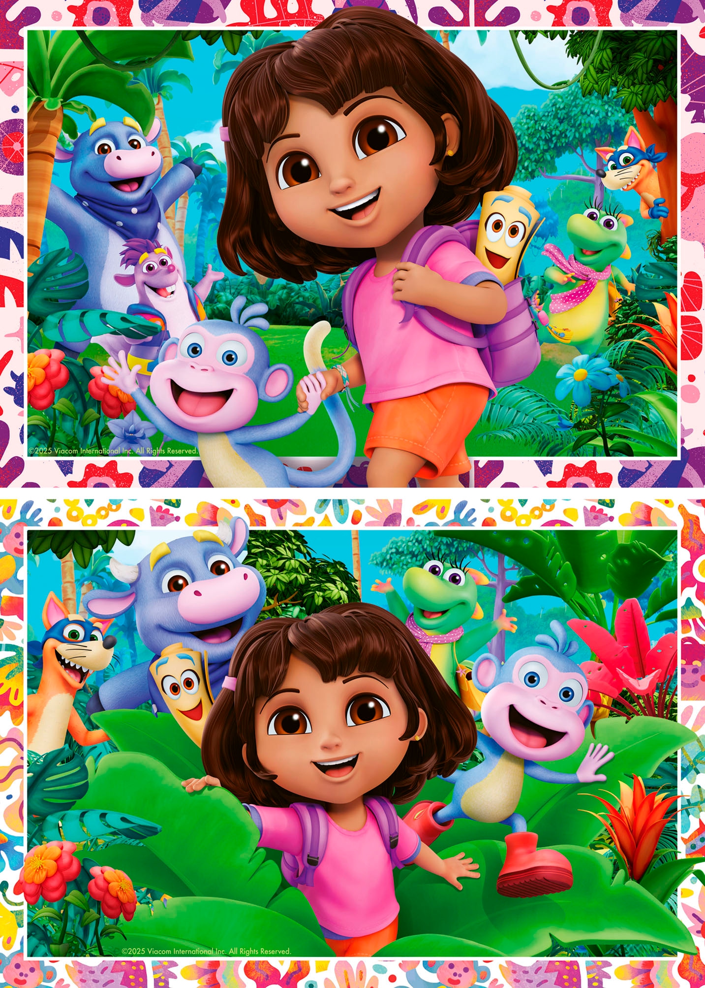 Ravensburger Puzzle »2x24, Dora the Explorer«, Made in Europe