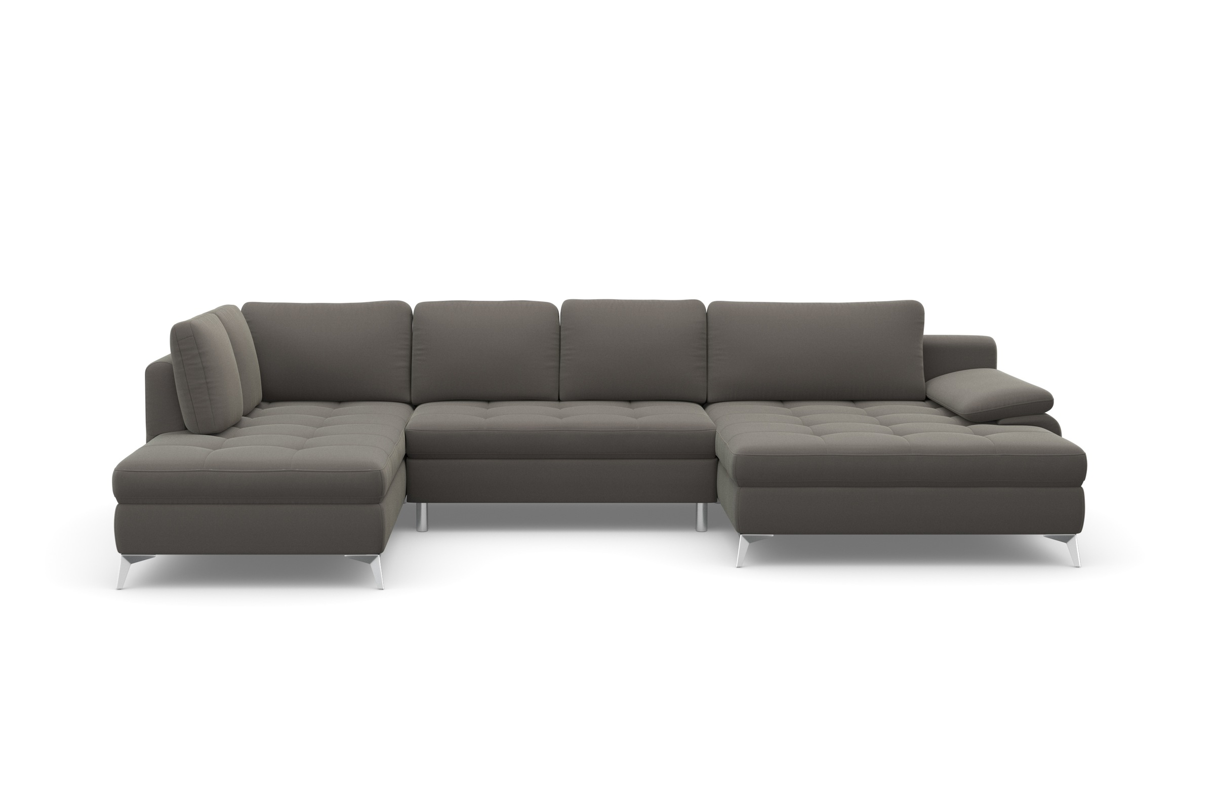sit&more Wohnlandschaft »Latigo U-Form«, mit Mega-Recamiere, wahlweise mit Bettfunktion und Bettkasten