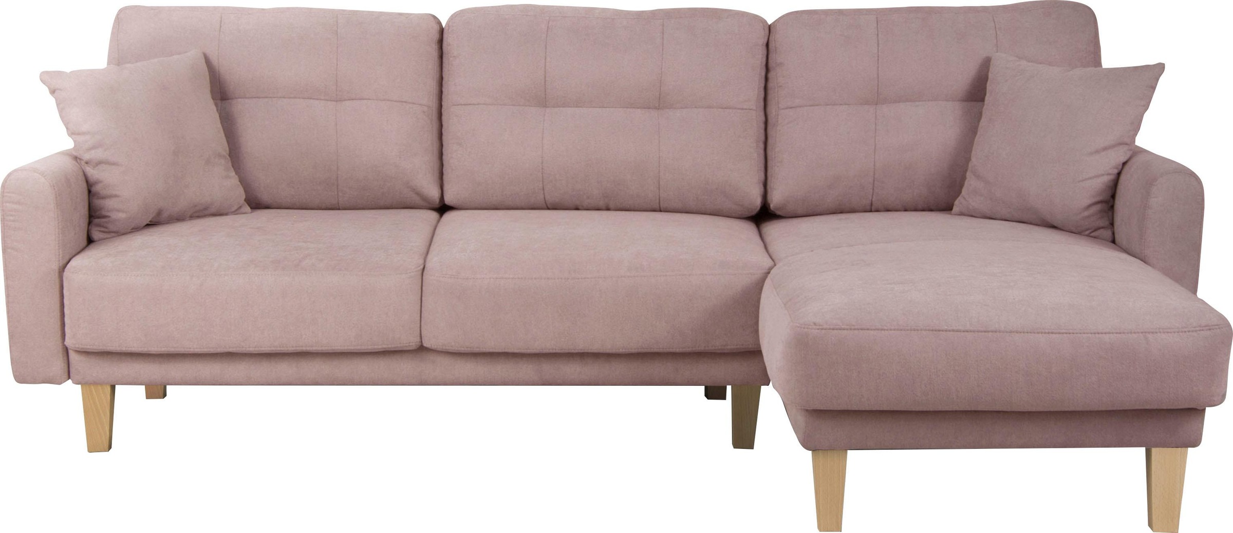 Ecksofa »Triplo, Zierkissen, Schlaffunktion, B/T/H: 234/164/89 cm, L-Form«, wahlweise...