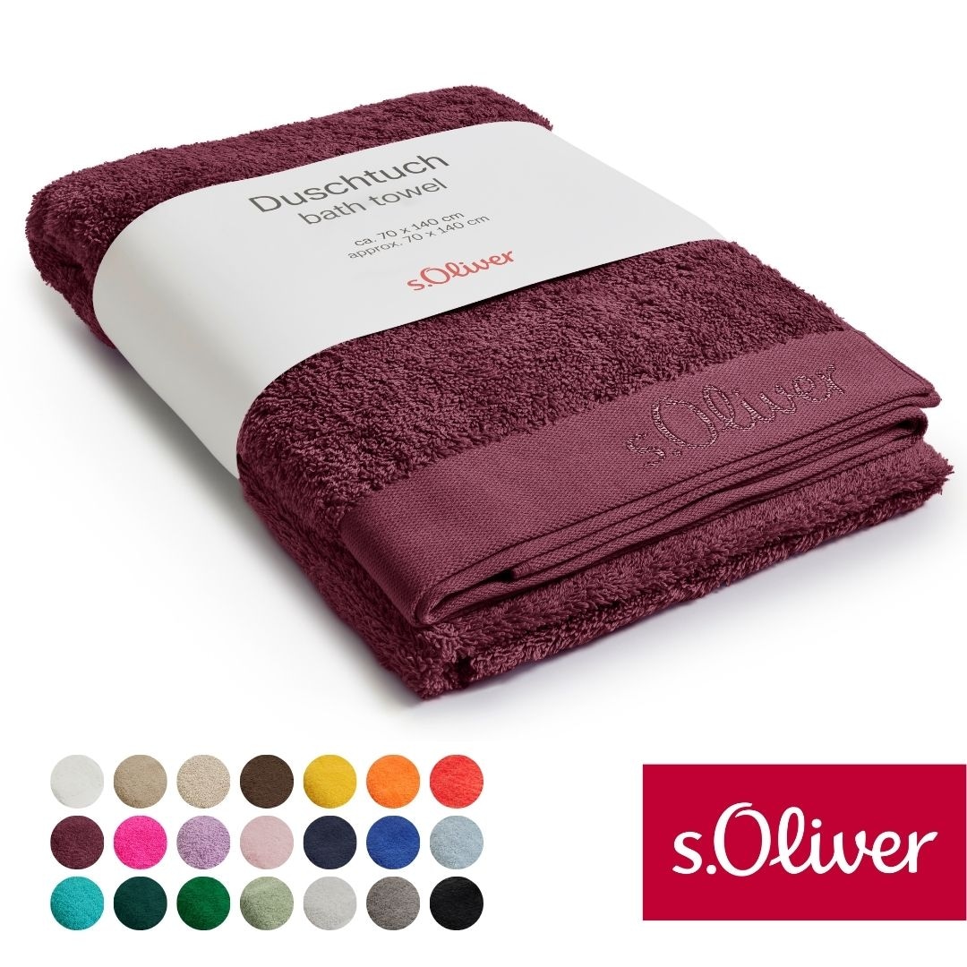 s.Oliver Duschtuch »s.Oliver, Premium Qualität, 600 gr/m², auch als Sets er günstig online kaufen