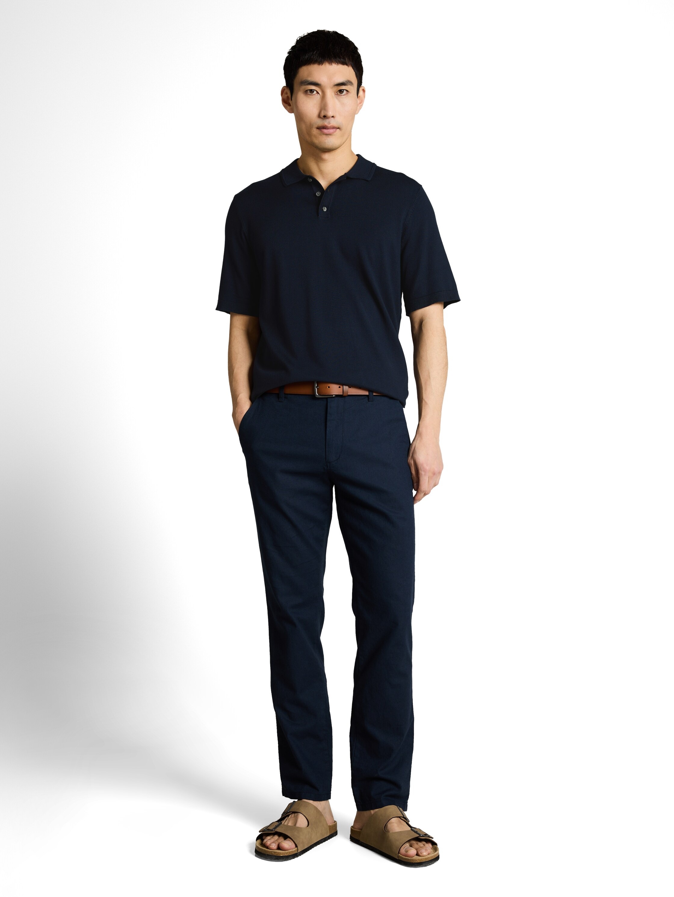 TOM TAILOR Strickpullover mit Rippbündchen