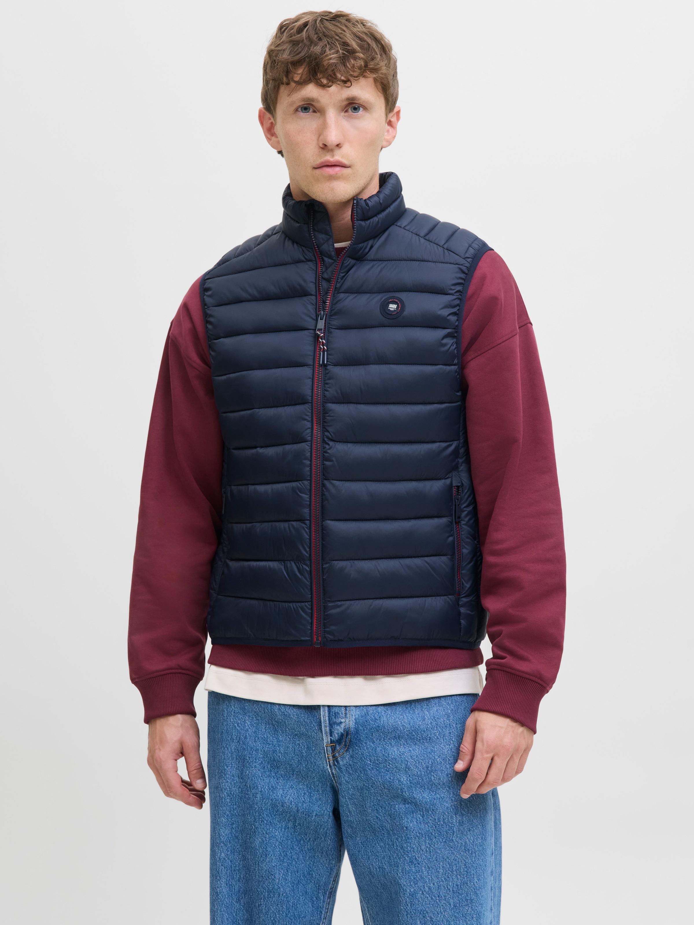 JACK & JONES Steppweste »JJEBRADLEY LIGHT BODYWARMER COLLAR NOOS« Sky Captain XS XS Praktische Weste von Jack & Jones