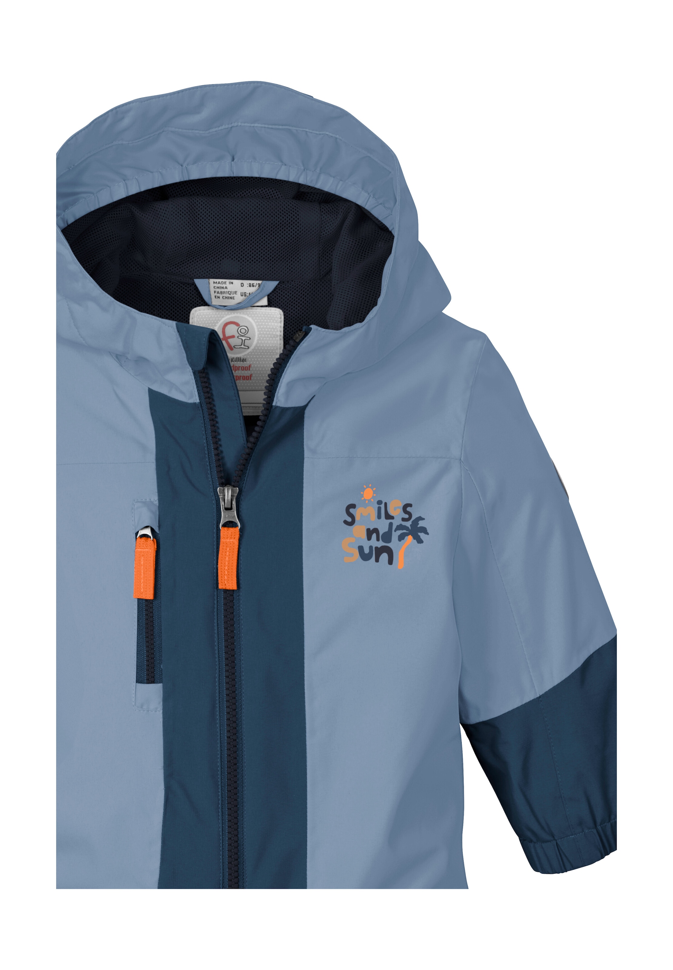 first instinct by killtec Overall »FIOS 21 MNS ONPC« Wind- und wasserdicht, reflektierende Details, PFAS-frei imprägniert