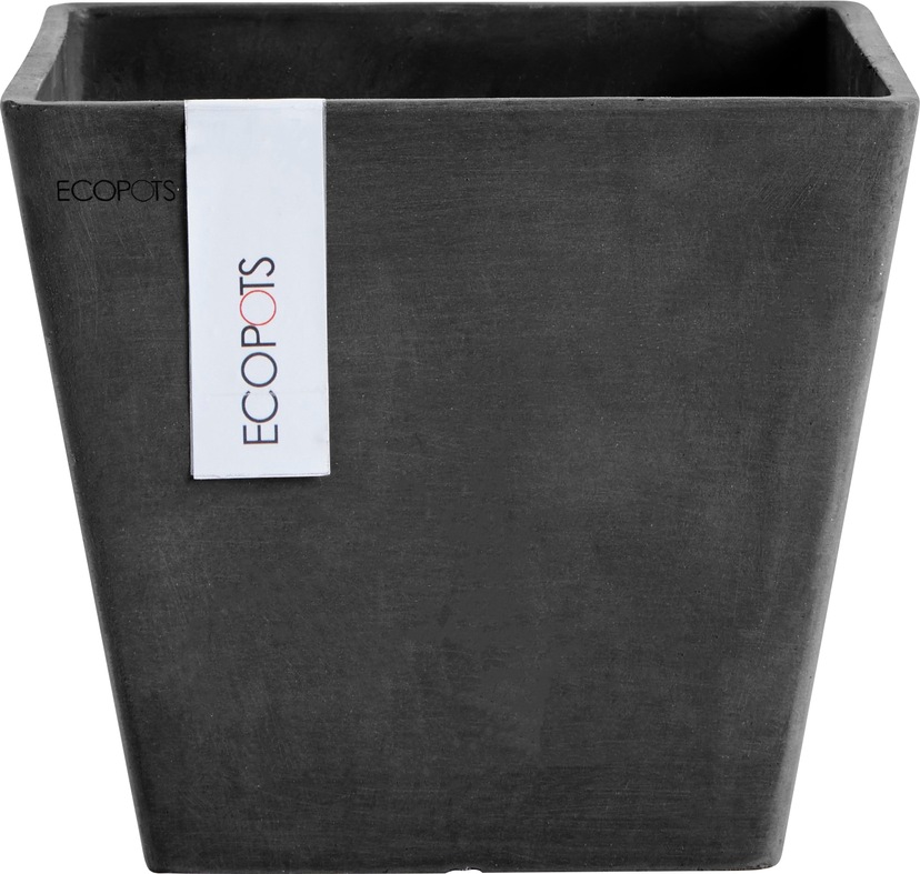 ECOPOTS mit Blumentopf cm, Grey«, online kaufen BxTxH: »AMSTERDAM Wasserreservoir 20x20x17,5 Dark