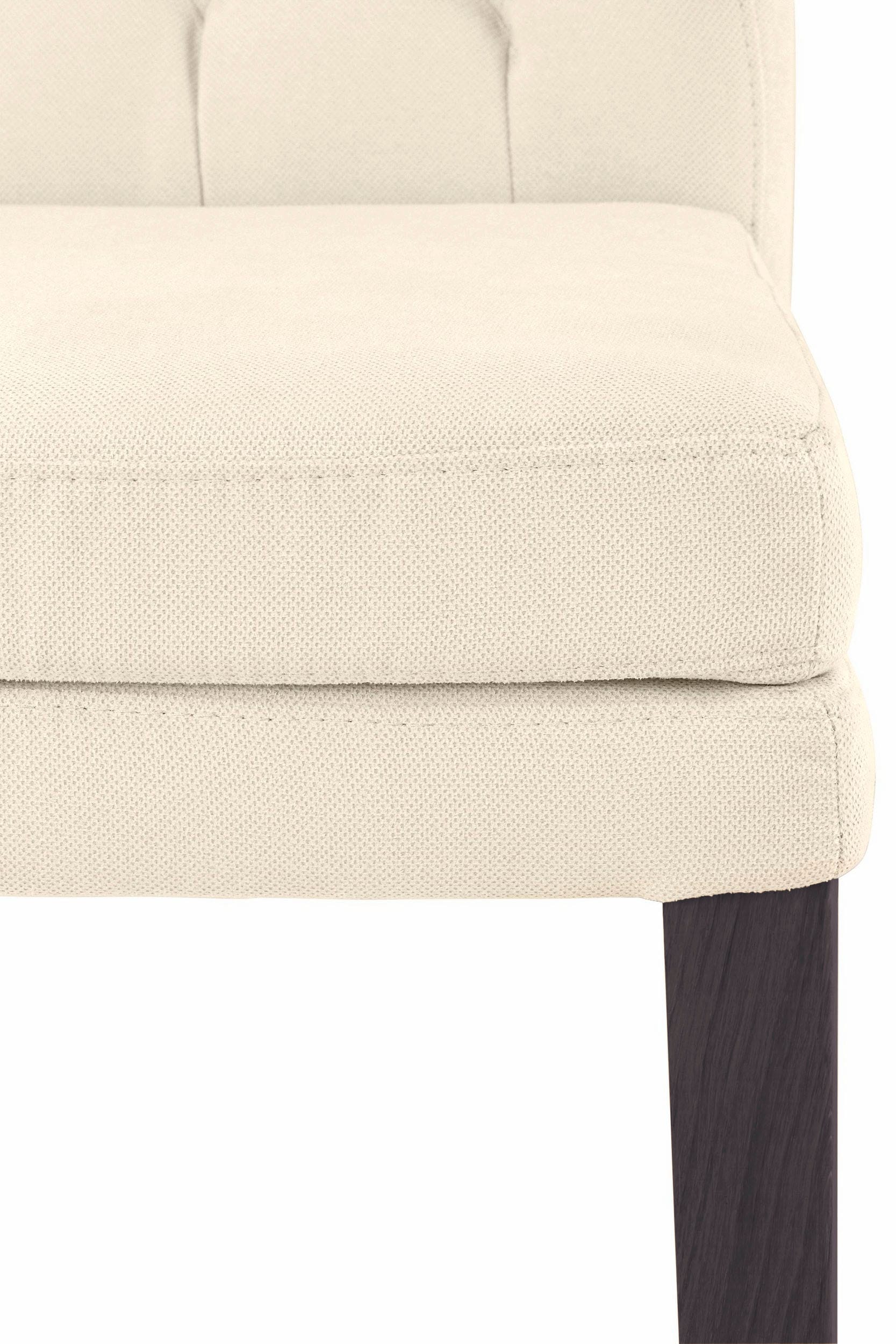 Home affaire 4-Fußstuhl »Colorado«, (Set), 6 St., Luxus-Microfaser, Beine aus Buche, wengefarben lackiert, Im 2er, 4er oder 6er-Set
