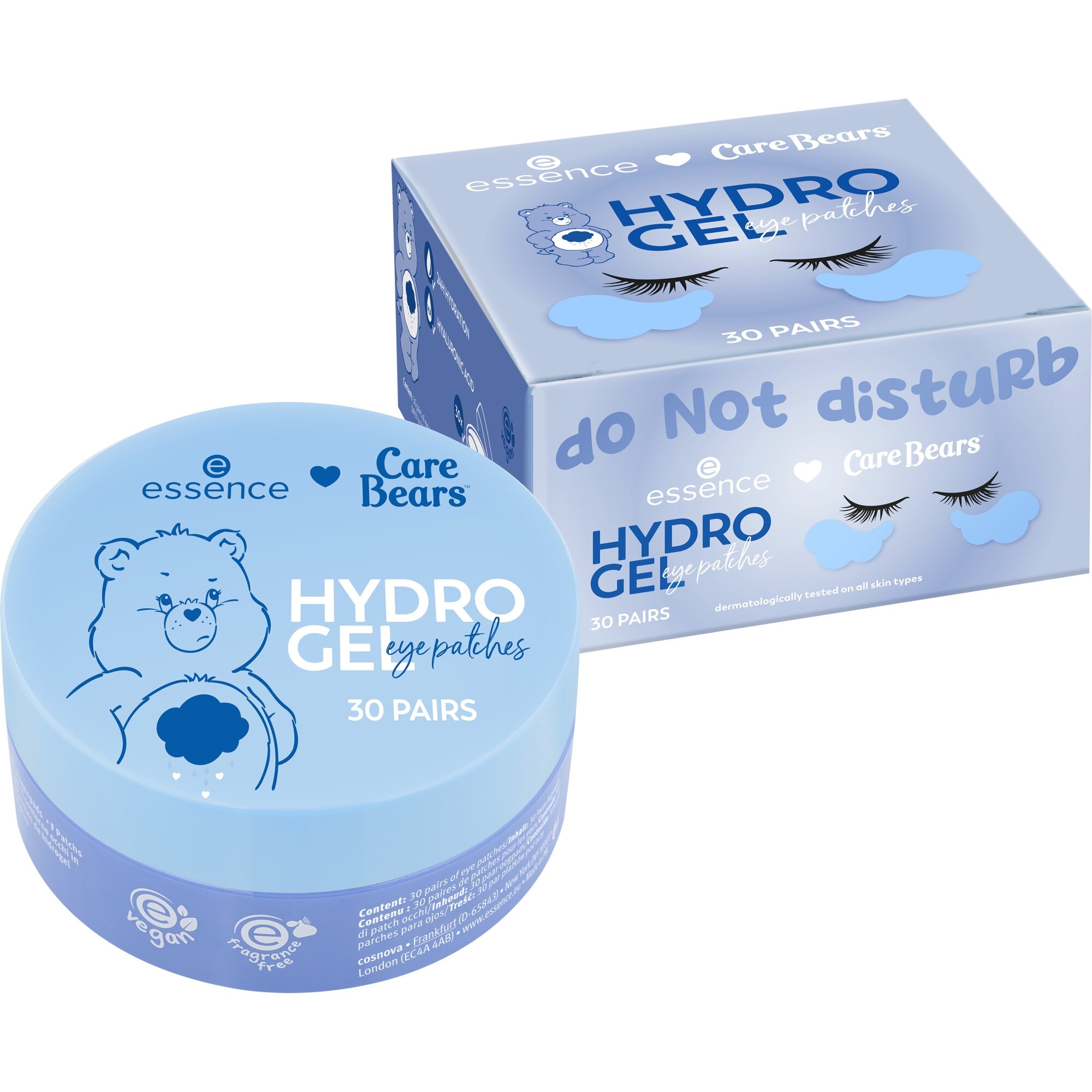 Essence Augenpflege-Set »Care Bears HYDRO GEL eye patches 30 Pairs«