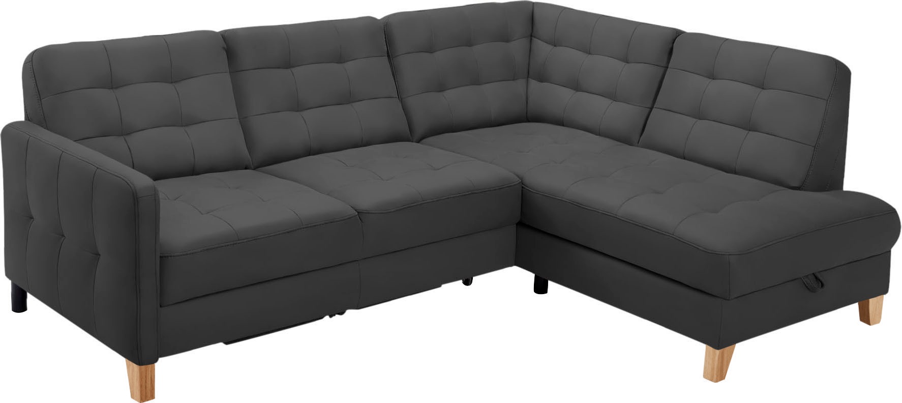 exxpo - sofa fashion Ecksofa »Elio, kompakt und komfortabel, bequem, zeitlo günstig online kaufen