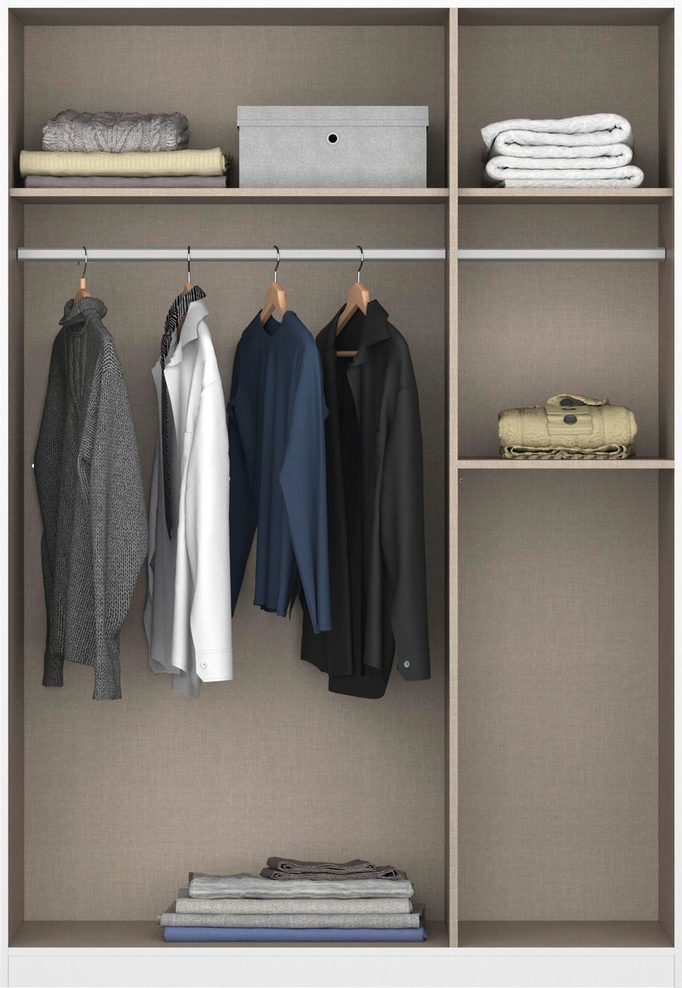 rauch Schrank-Set »Kleiderschrank Schrank Garderobe Wäscheschrank Ankleide ONTARIO« Set, Größe 253x208 cm, 