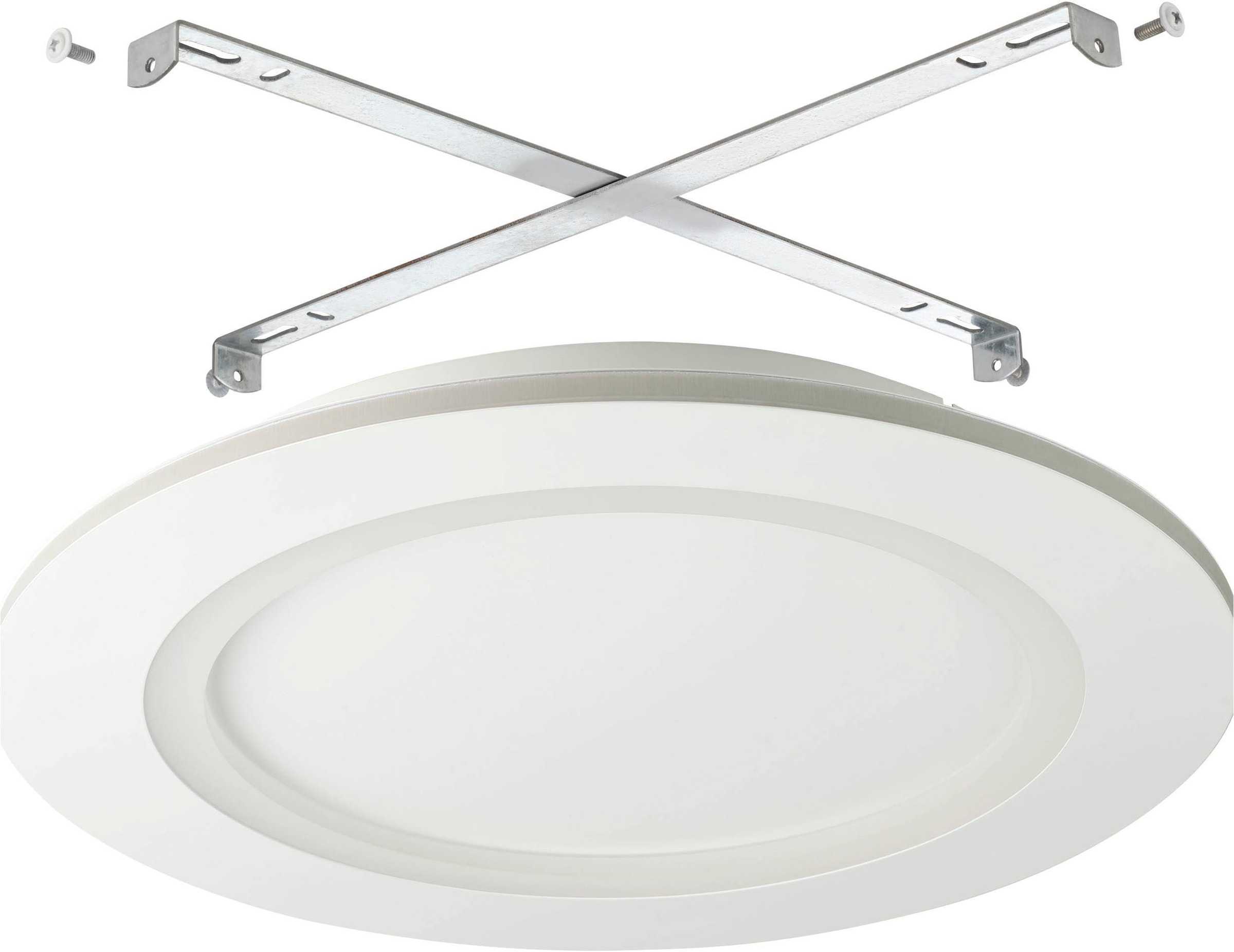 EGLO Deckenleuchte »Padrogiano-Z Deckenlampe, ZigBee 3.0, App und Sprachsteuerung, Lampe« LED-Modul 1 Stk. Kaltweiß | RGB ZigBee, App und Sprachsteuerung Alexa, RGB Rahmen, dimmbar, Ø 45 cm