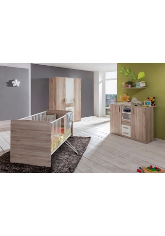 Wimex Babyzimmer-Komplettset »Bergamo«, (Set, 3 St.), Bett + Wickelkommode + Eckschrank kaufen