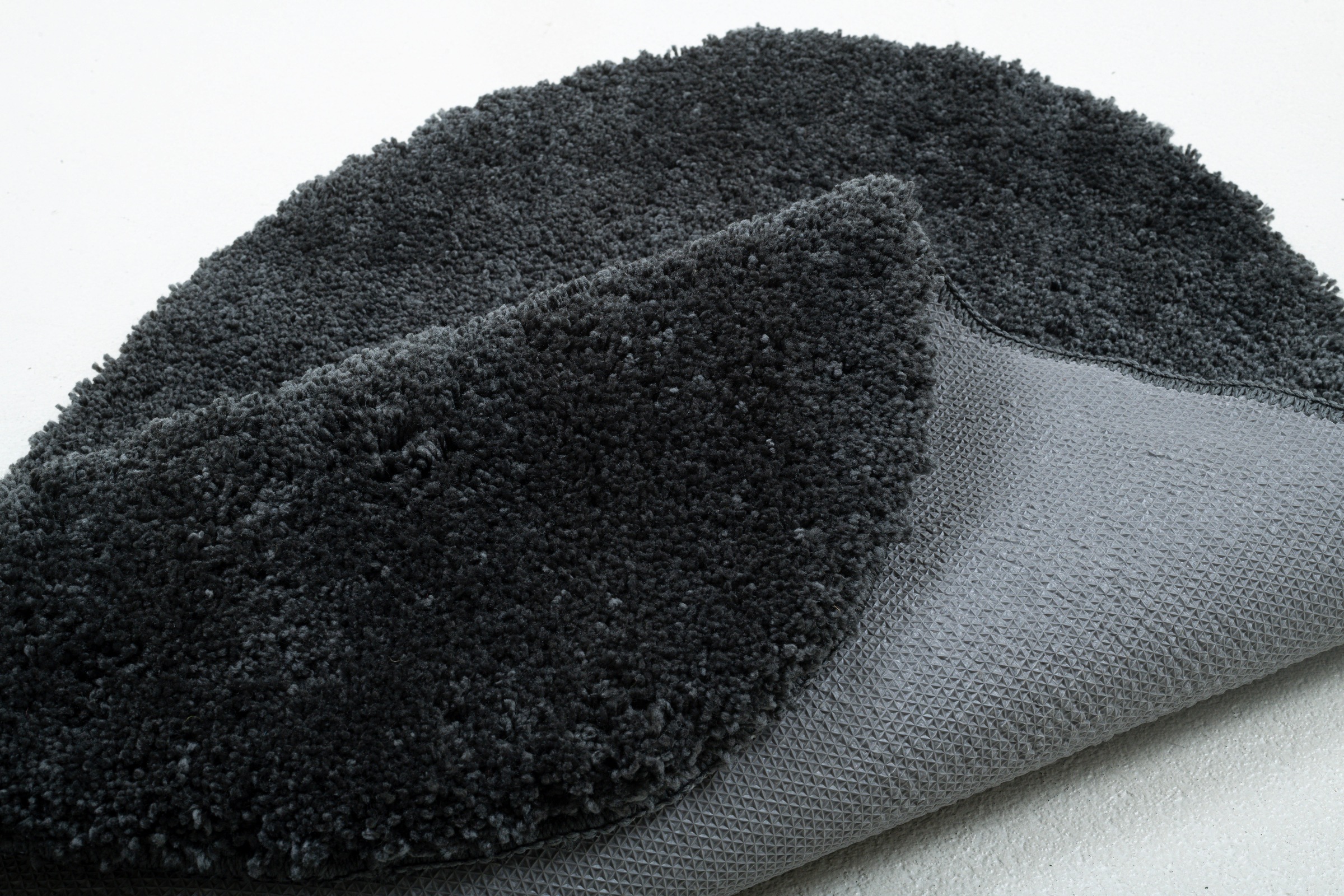 TOM TAILOR HOME Badematte »Cozy Bath UNI«, rutschhemmend beschichtet, fußbodenheizungsgeeignet, Badteppich, Uni Farben, rechteckig, rund und oval erhältlich