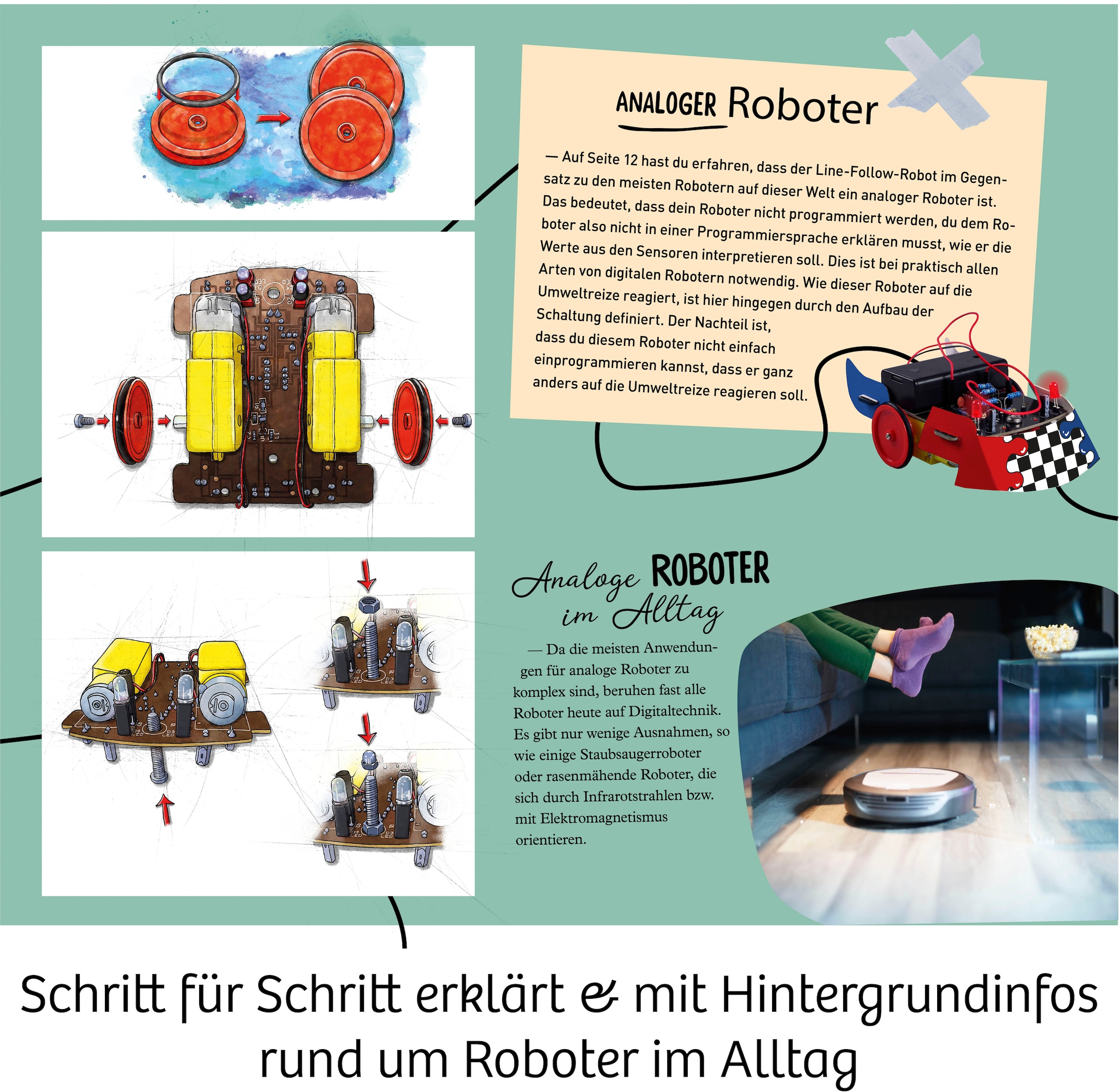 Kosmos Experimentierkasten »Line-Follow Robot«
