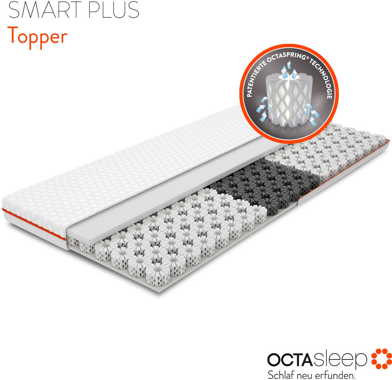 OCTAsleep Topper »Octasleep Smart Plus Topper«, (1 St.), OCTAspring® Aerosp günstig online kaufen