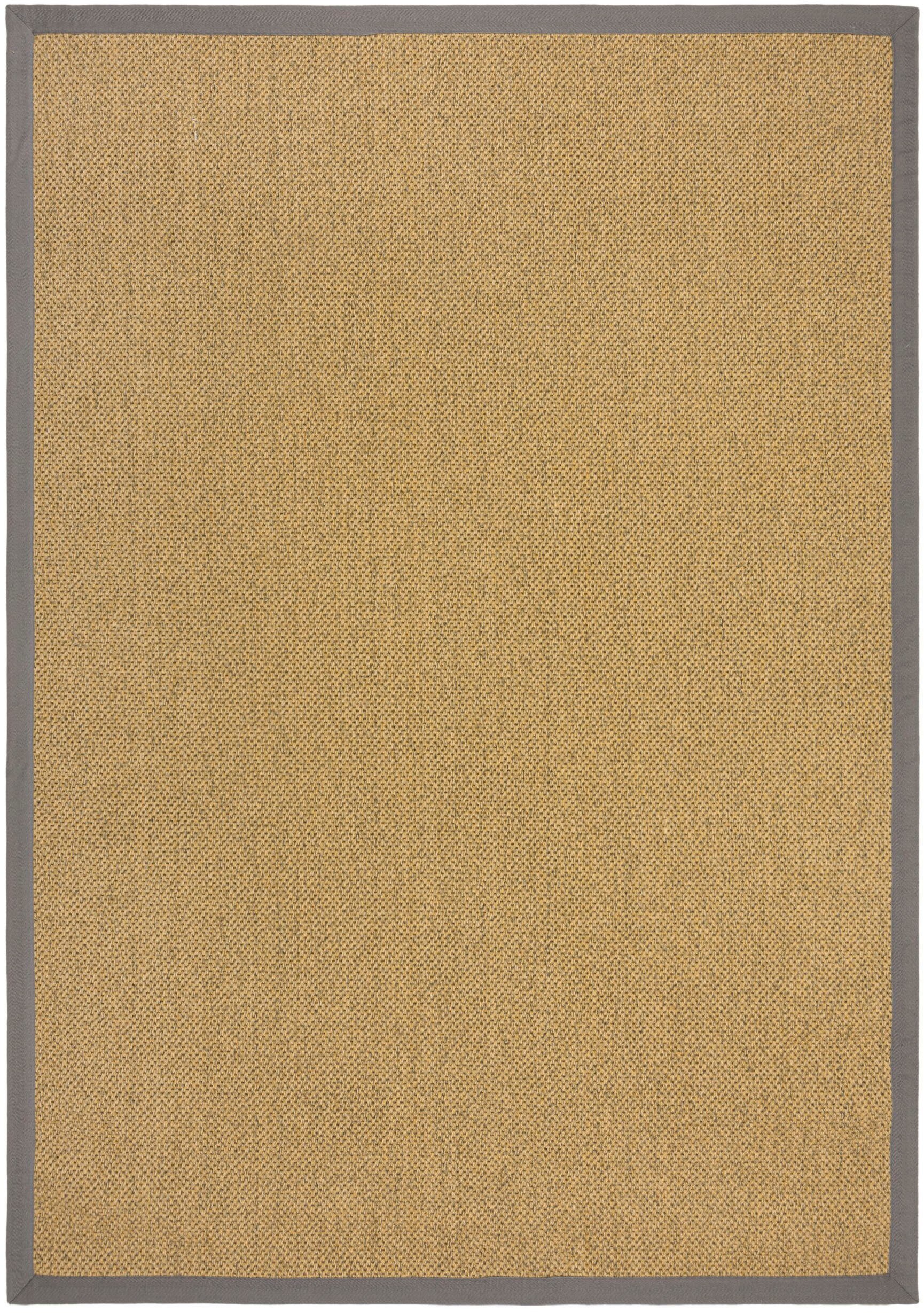 FLAIR RUGS Teppich »Sisal Look«, rechteckig, 6 mm Höhe, Sisal Look Border Indoor Outdoor Bodenläufer Teppich