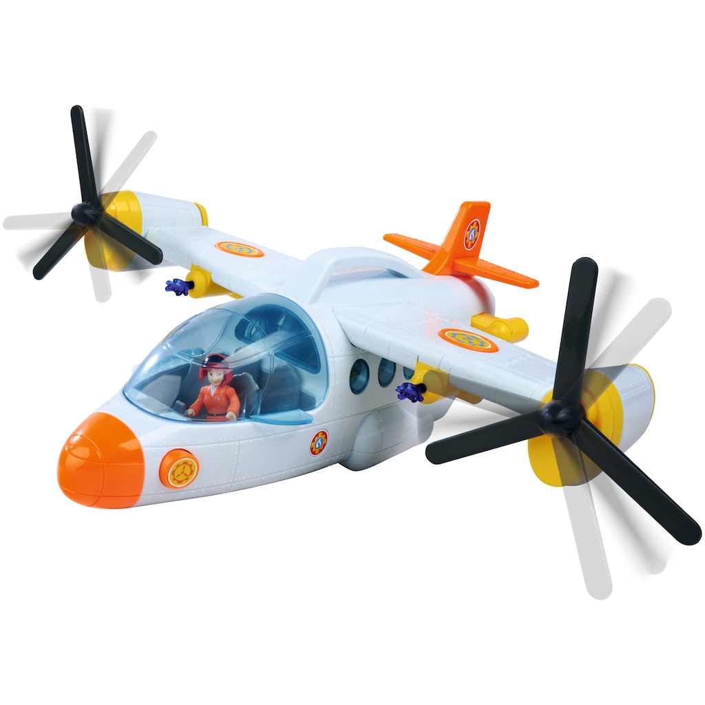 SIMBA Spielzeug-Flugzeug »Feuerwehrmann Sam Fire Swift Rettungsflugzeug«, mit Licht- und Soundeffekten