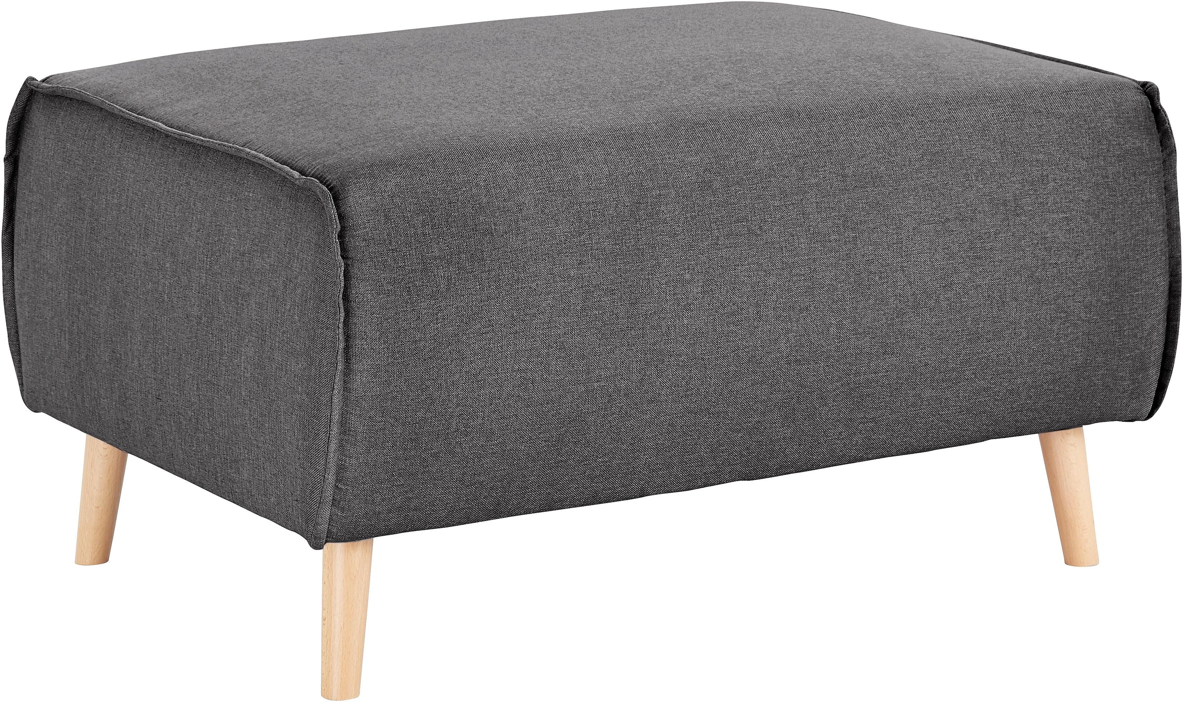Home affaire Hocker »Janek« mit Keder in scandinavischem Design günstig online kaufen