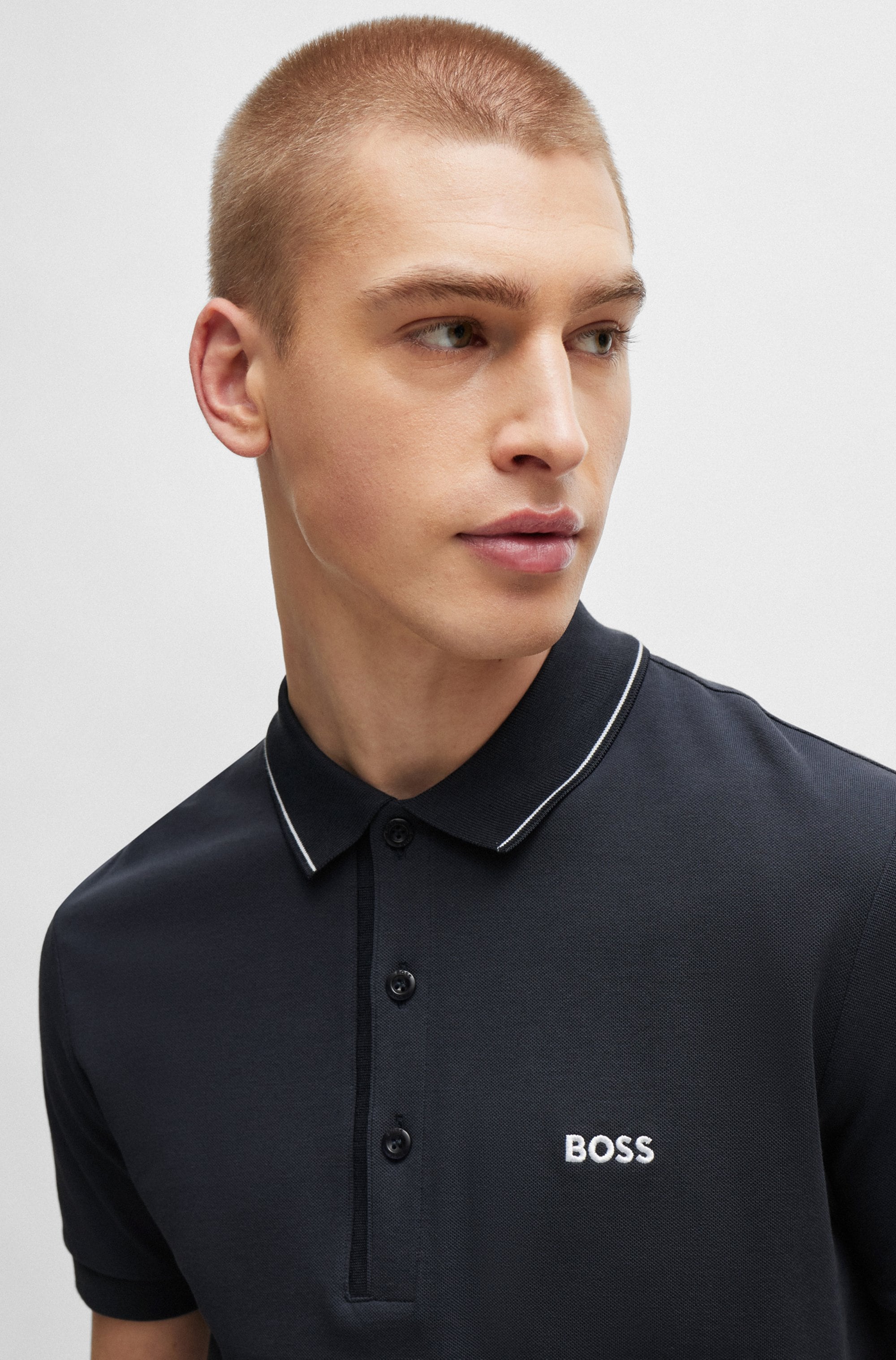 BOSS GREEN Poloshirt »Paule«, mit Polokragen