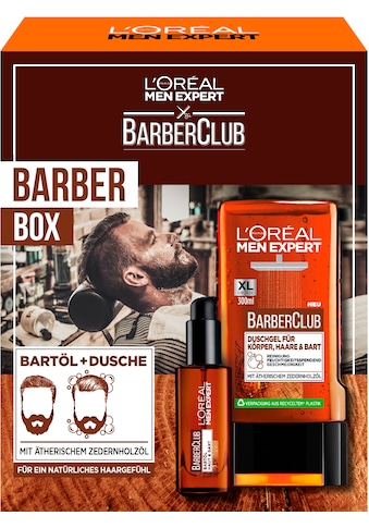 L'ORÉAL PARIS MEN EXPERT Bartpflege-Set »Barber Club Box Geschenkset«, (2 tlg.) kaufen
