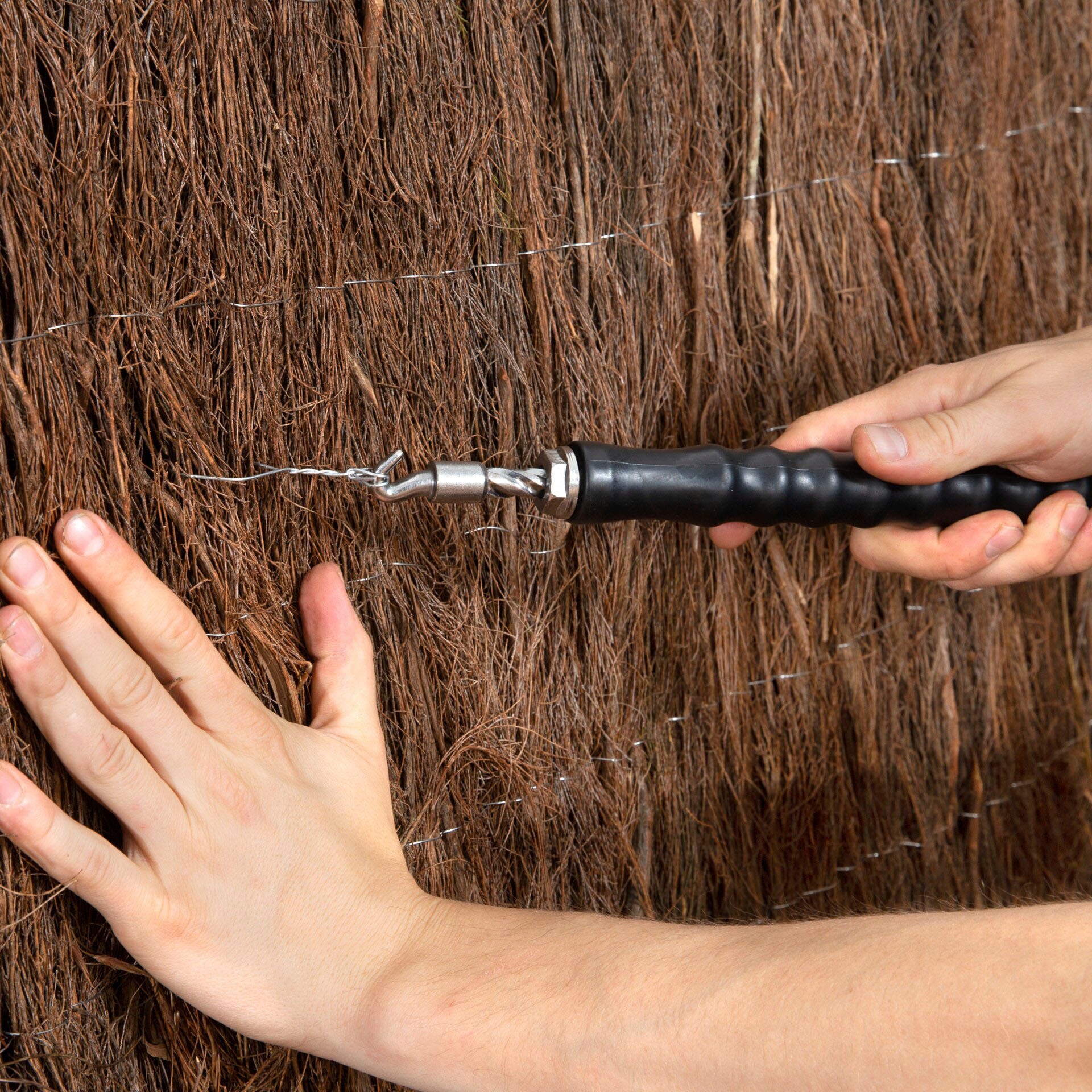 Windhager Sichtschutzzaunmatten naturbelassenes Heidekraut, L: 3 m