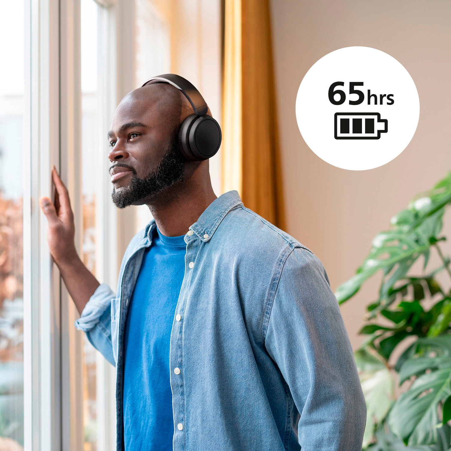 Philips Over-Ear-Kopfhörer »TAH5209«, Bluetooth-A2DP Bluetooth-AVRCP Bluetooth-HFP, Geräuschisolierung-Multi-Point-Verbindung-Sprachsteuerung