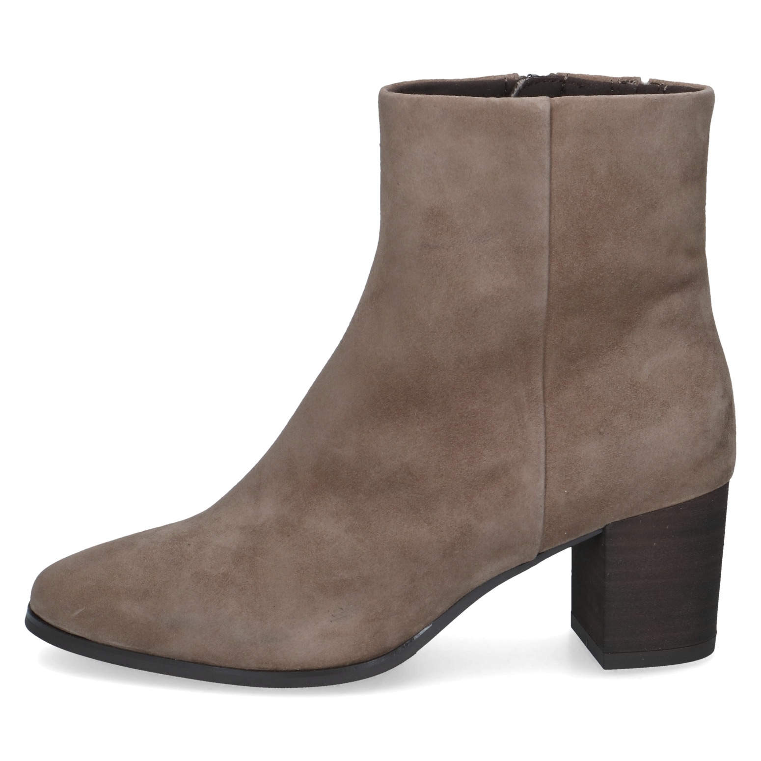 Caprice Stiefelette  Blockabsatz, Businessschuh mit dezenter Ziernaht