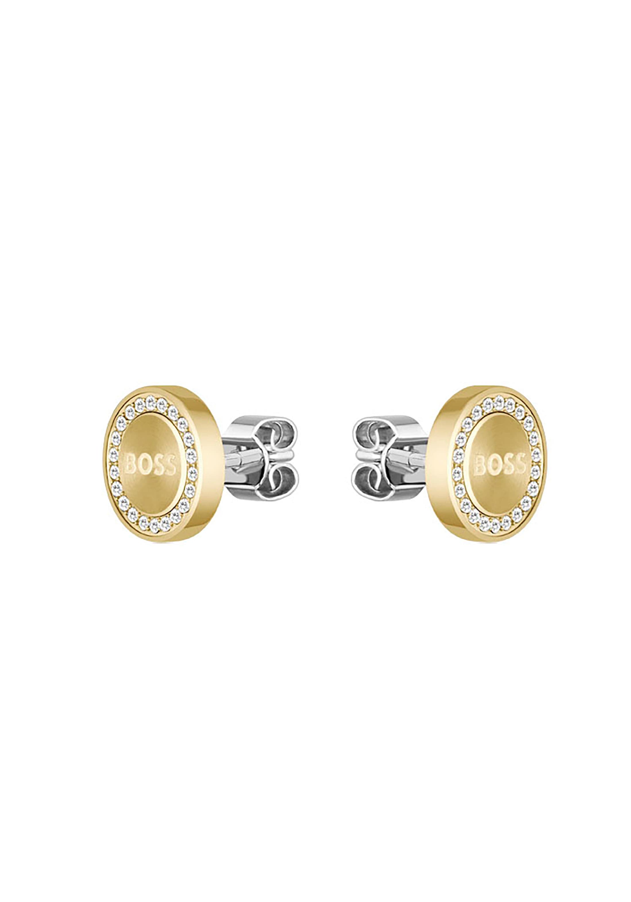 BOSS Paar Ohrstecker »IONA, 1580557, 1580558«, mit Glasstein