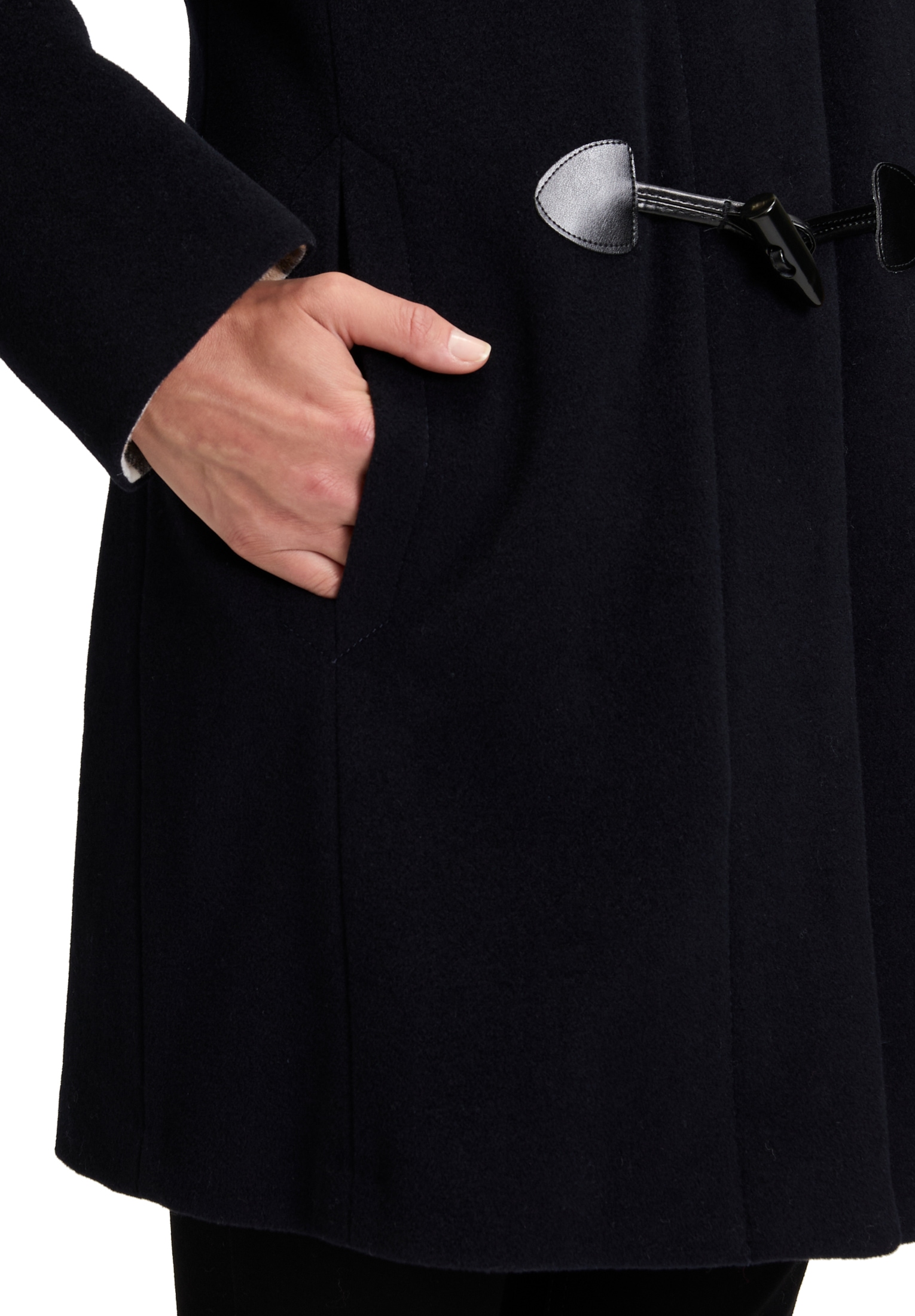 Gil Bret Wolljacke mit Kapuze mit Kapuze