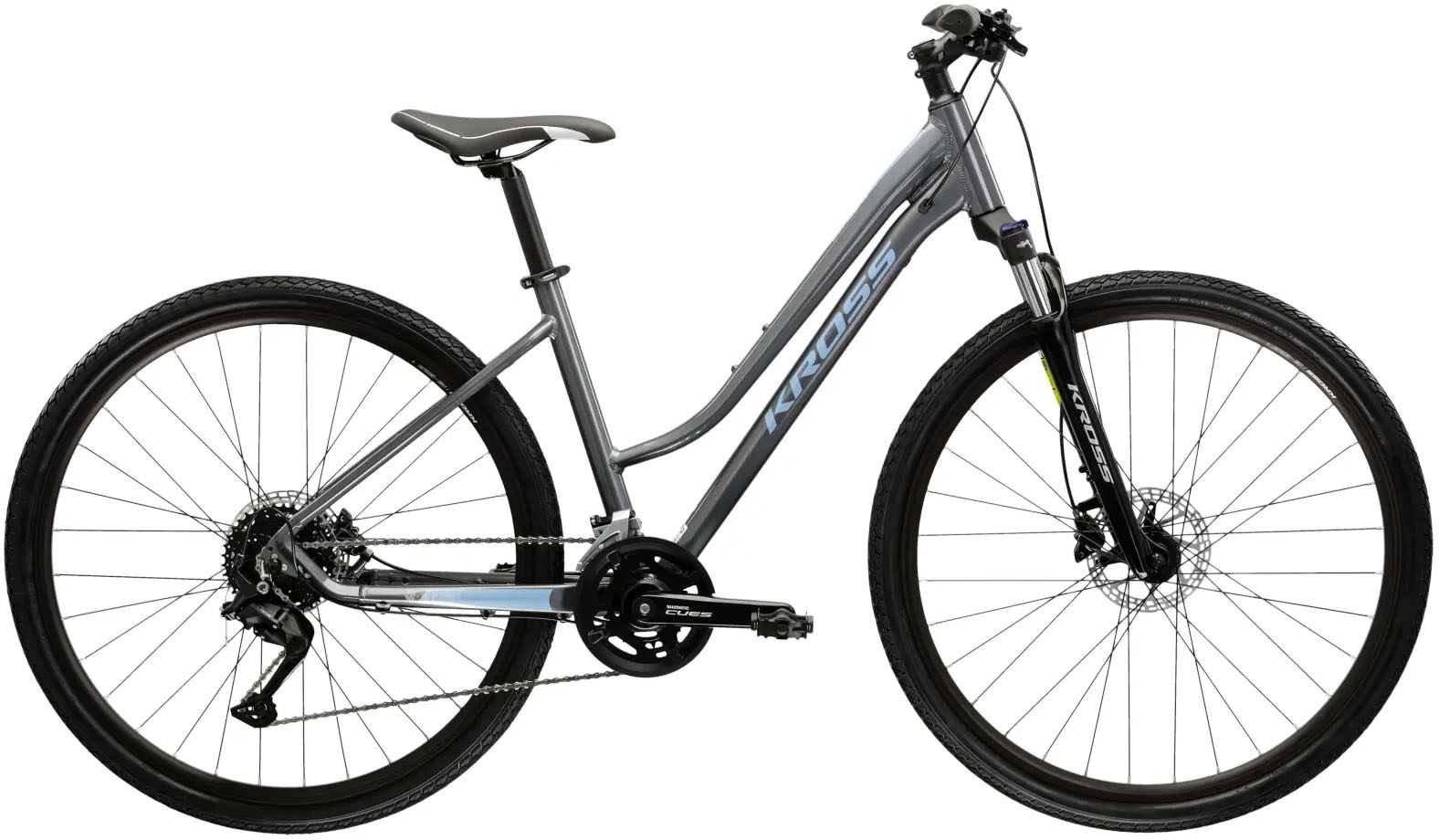 Kross Crossrad »Evado 5.0«, 18 Gang, Shimano, CUES U3020 Schaltwerk, Kettenschaltung