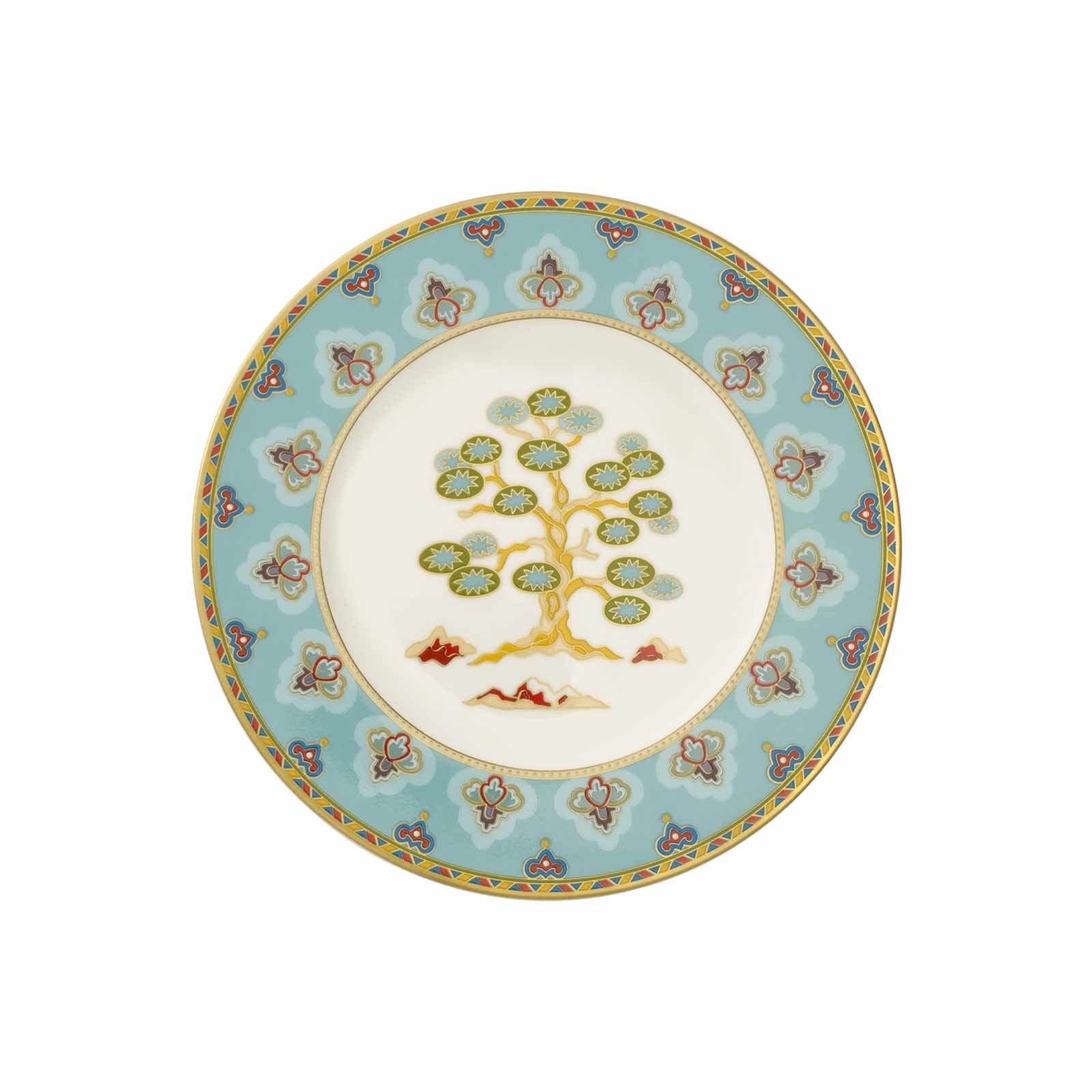 Villeroy & Boch Brotteller »Brotteller Samarkand Aquamarin ø 16,4 cm bunt« günstig online kaufen