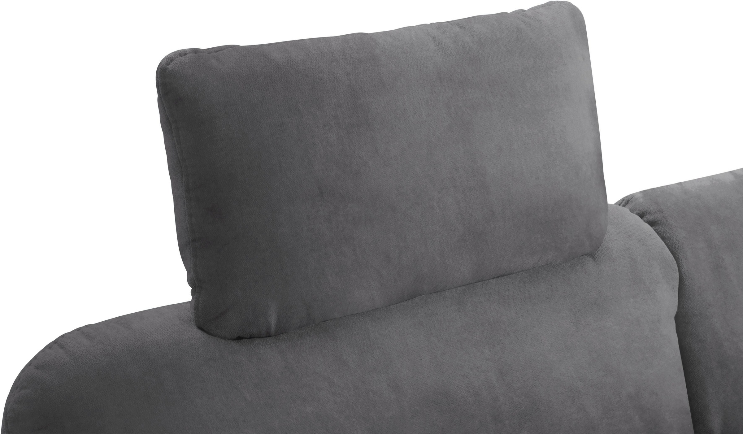 sit&more Ecksofa »Daytona L-Form«, mit Federkern, zwei Kopfstützen und wahlweise mit Bettfunktion