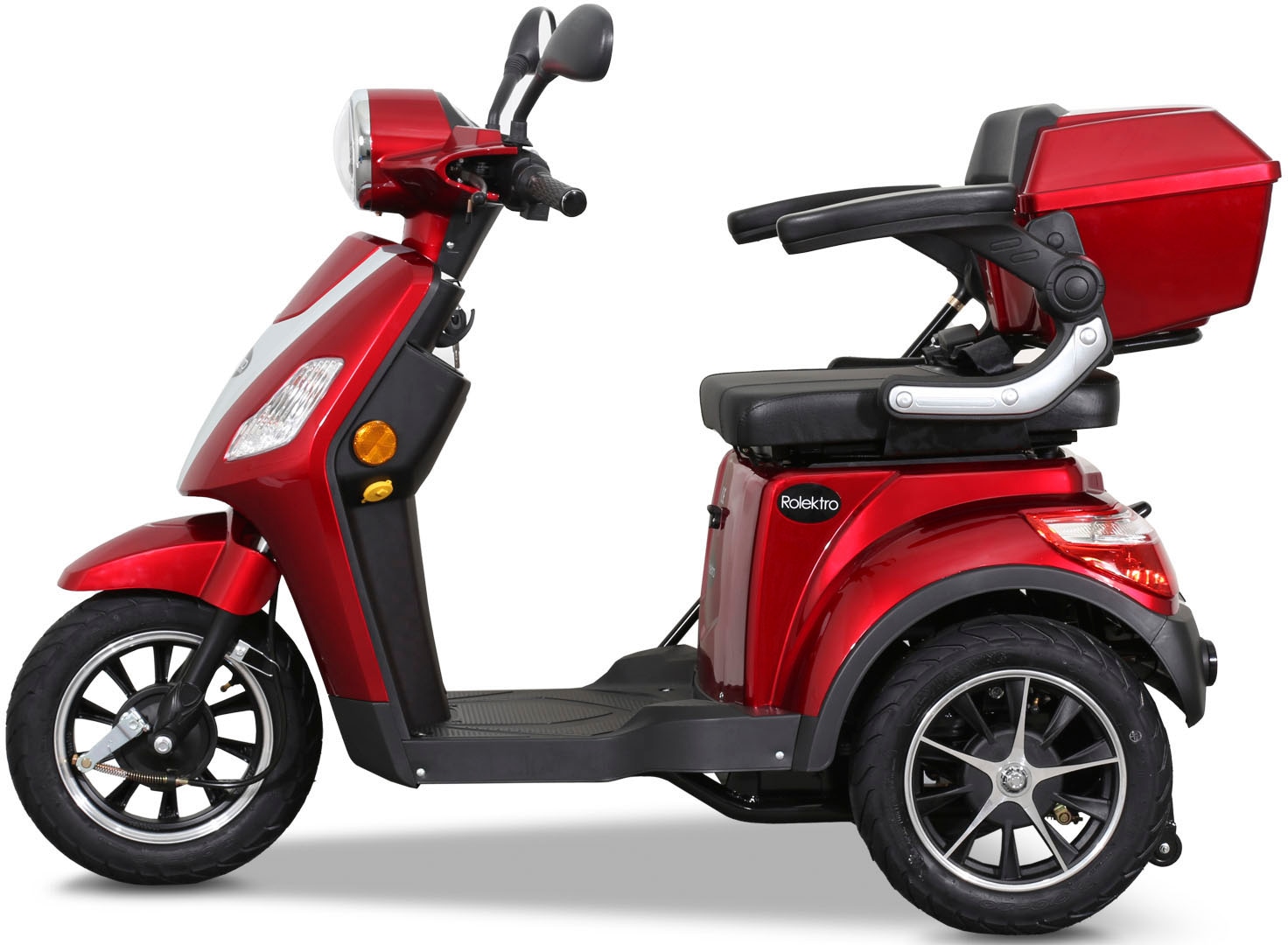 Rolektro Elektromobil »E-Trike 15 V.2«, (mit Topcase)