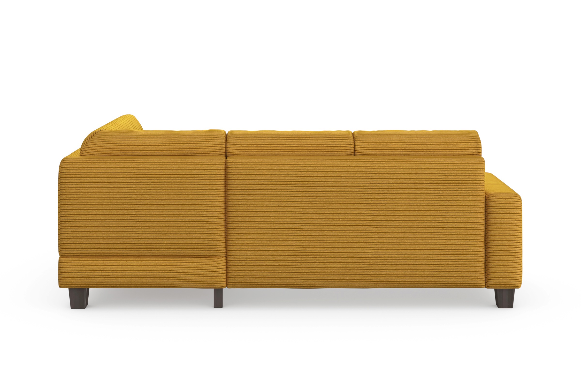 Home affaire Ecksofa »Summer L-Form«, mit Ottomane, mit oder ohne Bettfunktion und Bettkasten, Cord-Bezug
