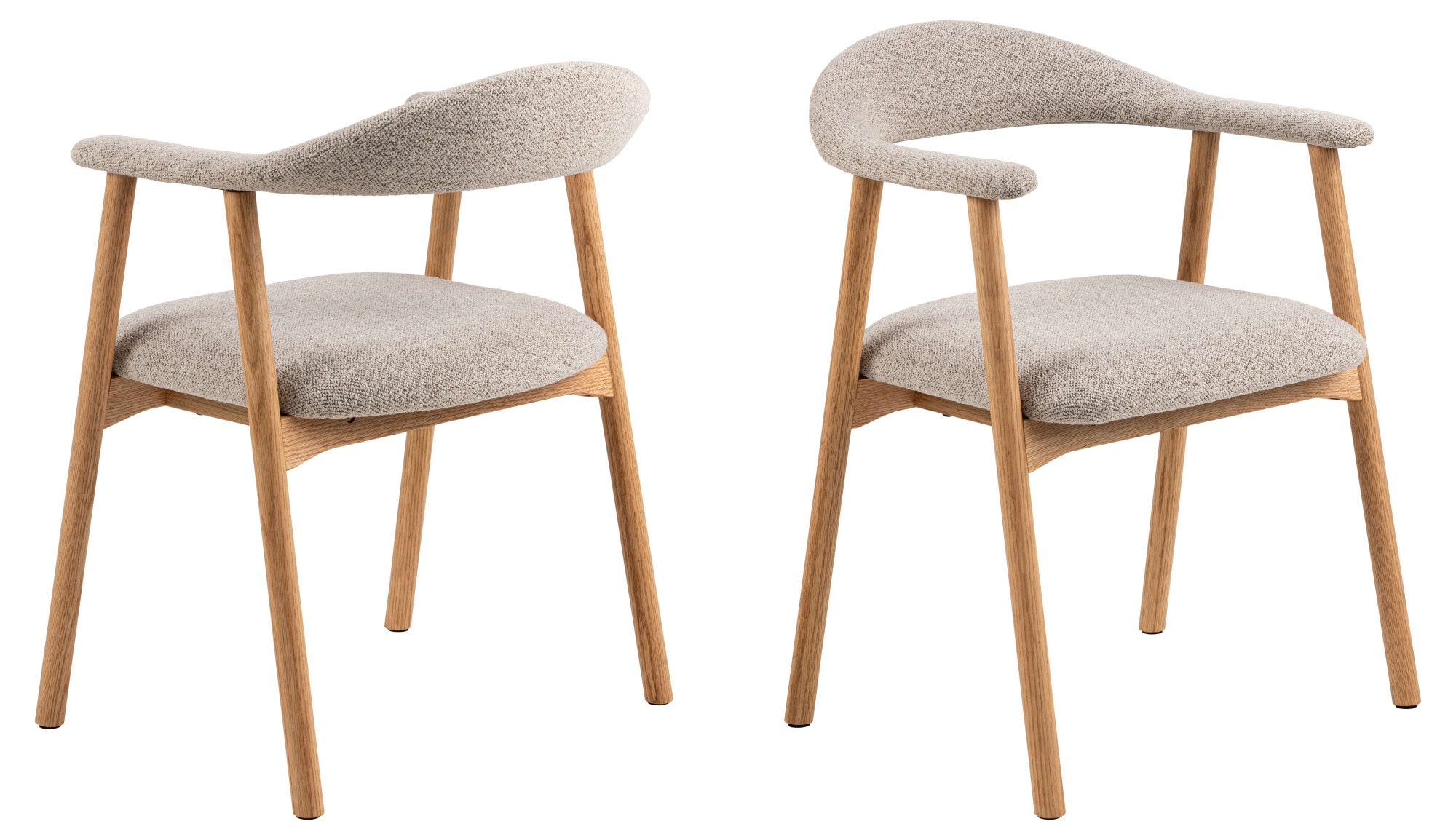 ACTONA GROUP Esszimmerstuhl »Addi«, Luxus-Microfaser, 2er-Set, gepolstert, günstig online kaufen