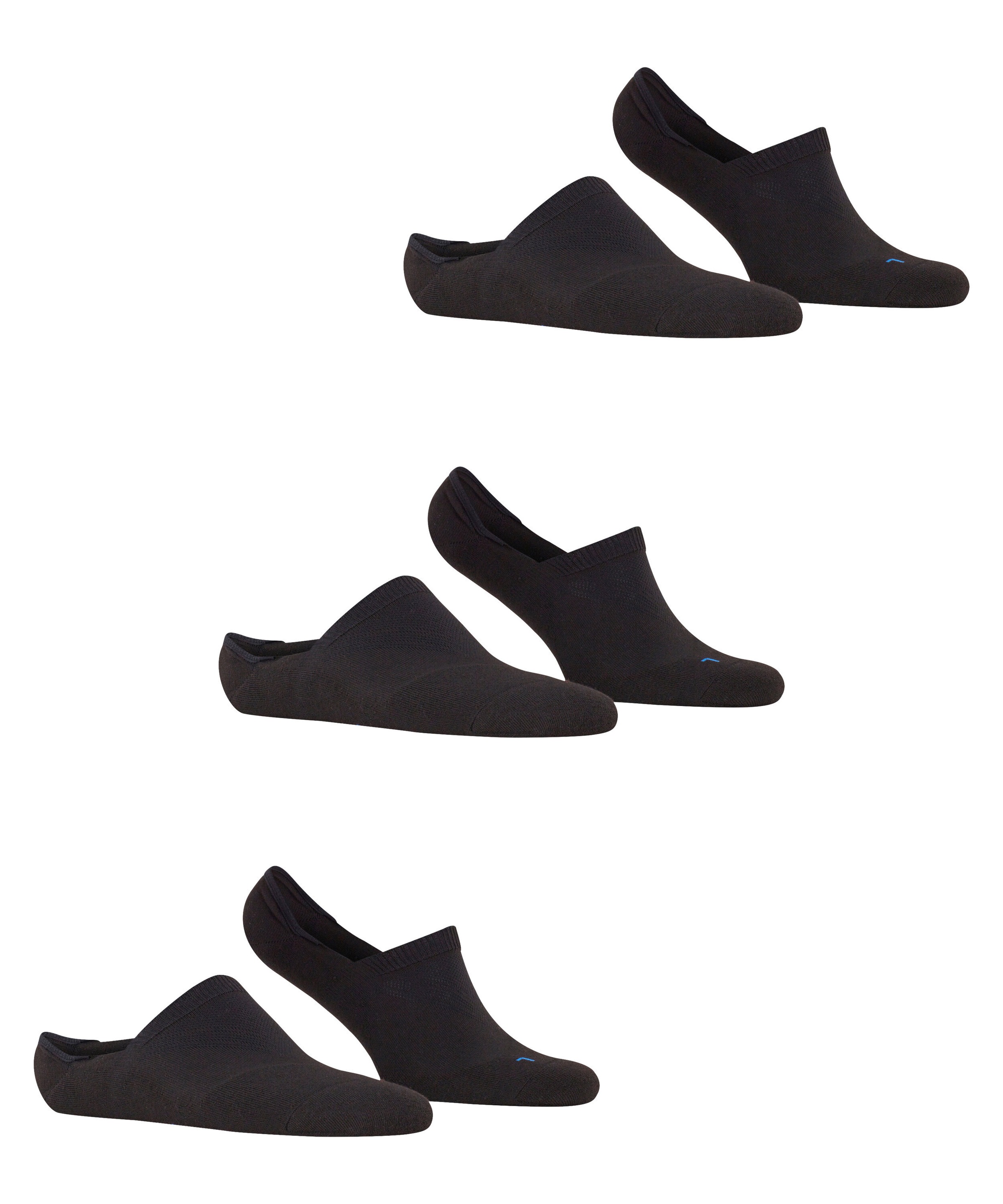 FALKE Füßlinge »Cool Kick« 3 Paar,  für Kinder, mit High-Cut-Ausschnitt, aus Funktionsmaterial, 3er-Pack