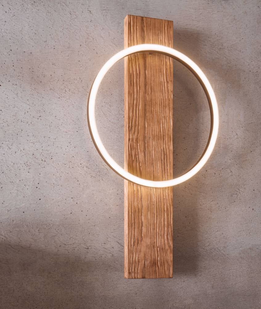EGLO Wandleuchte »BOYAL«, 1 flammig, Leuchtmittel LED-Modul | LED fest integriert, Wandleuchte, Wohnzimmerlampe, Lampe, Flurlampe in Schwarz, Braun, Weiß