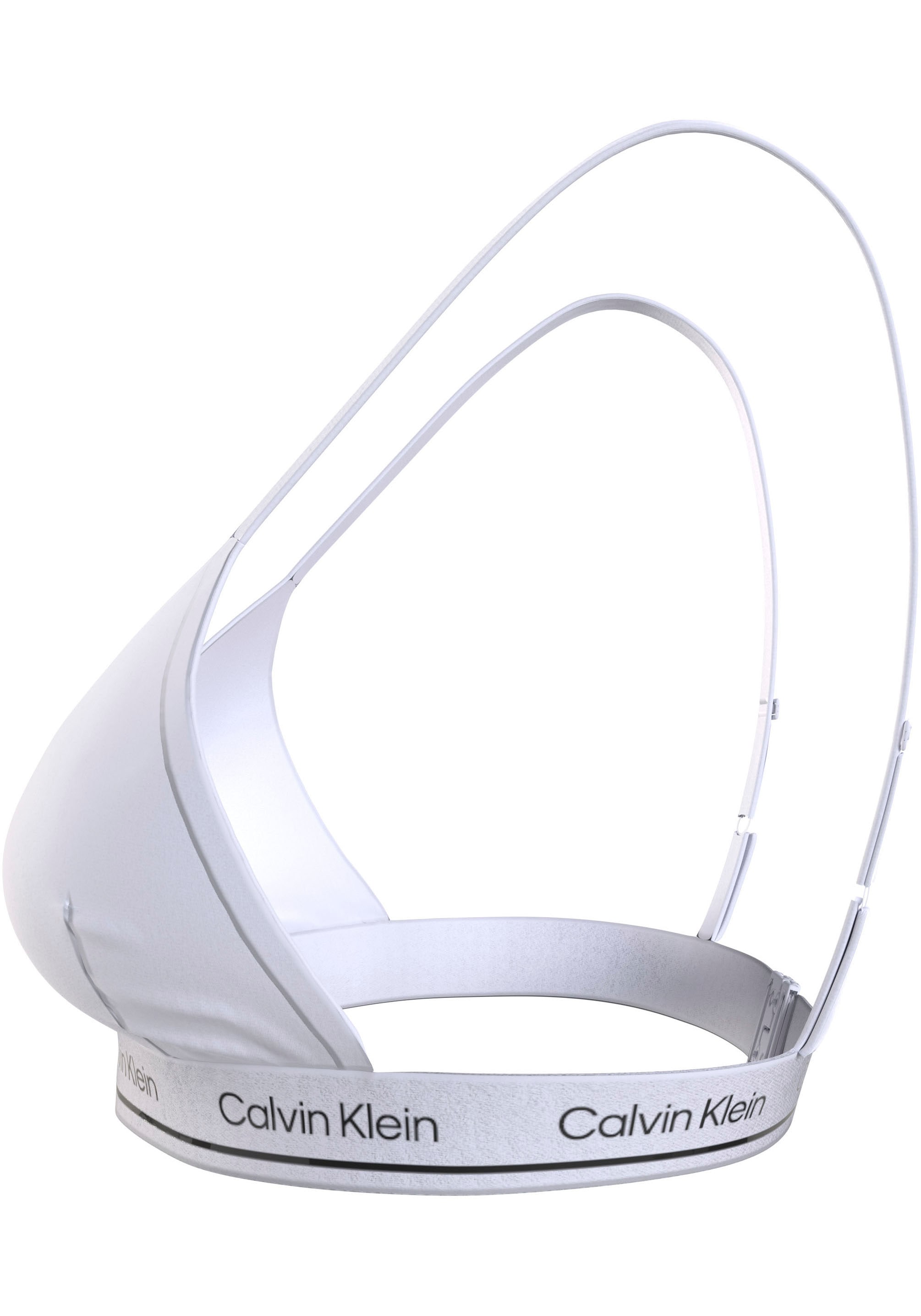 Calvin Klein Swimwear Triangel-Bikini-Top »TRIANGLE-RP«, mit Logoschriftzügen auf dem Unterband
