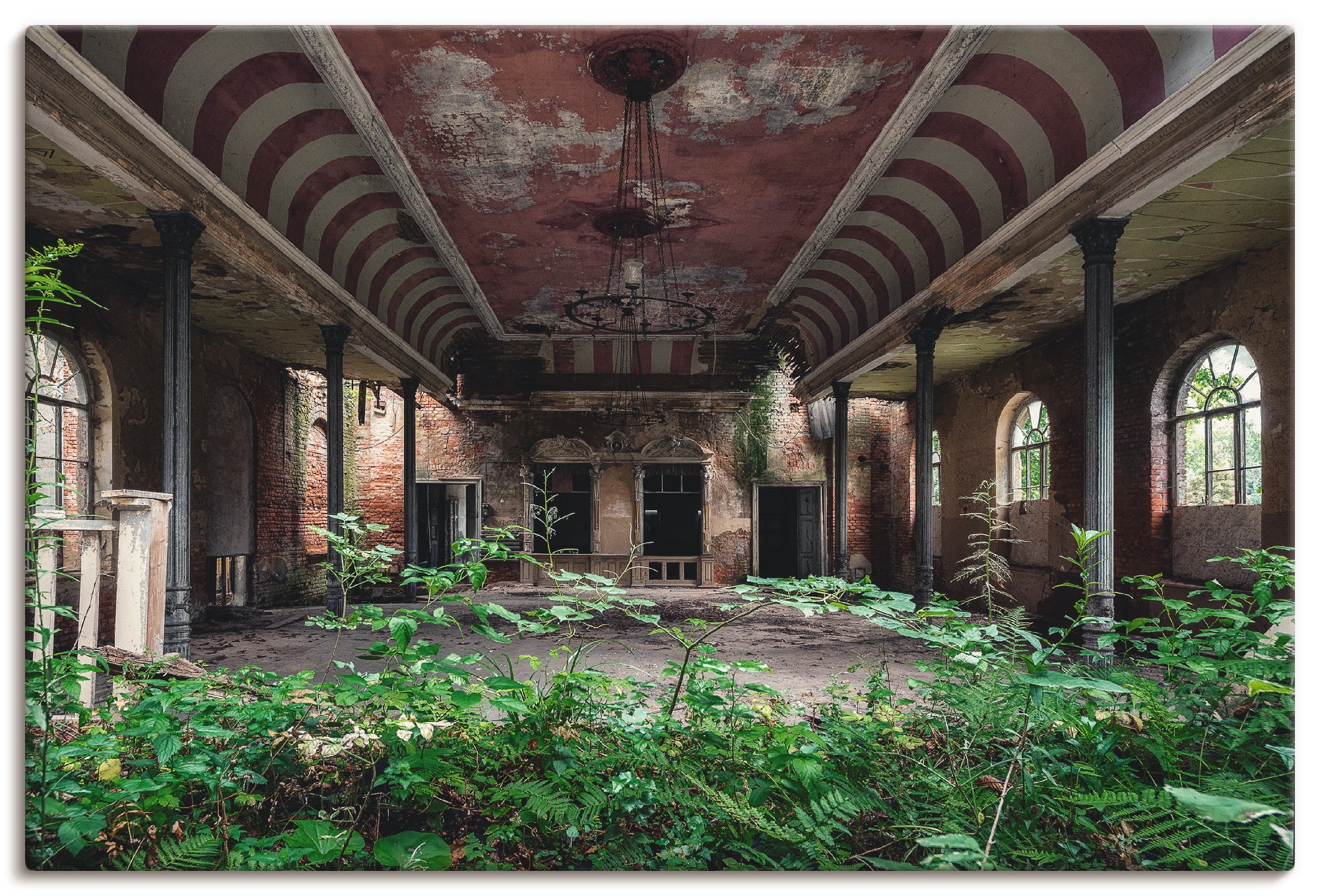 Artland Wandbild »Lost Places - Tanzsaal - verlassen«, Gebäude, (1 St.), al günstig online kaufen