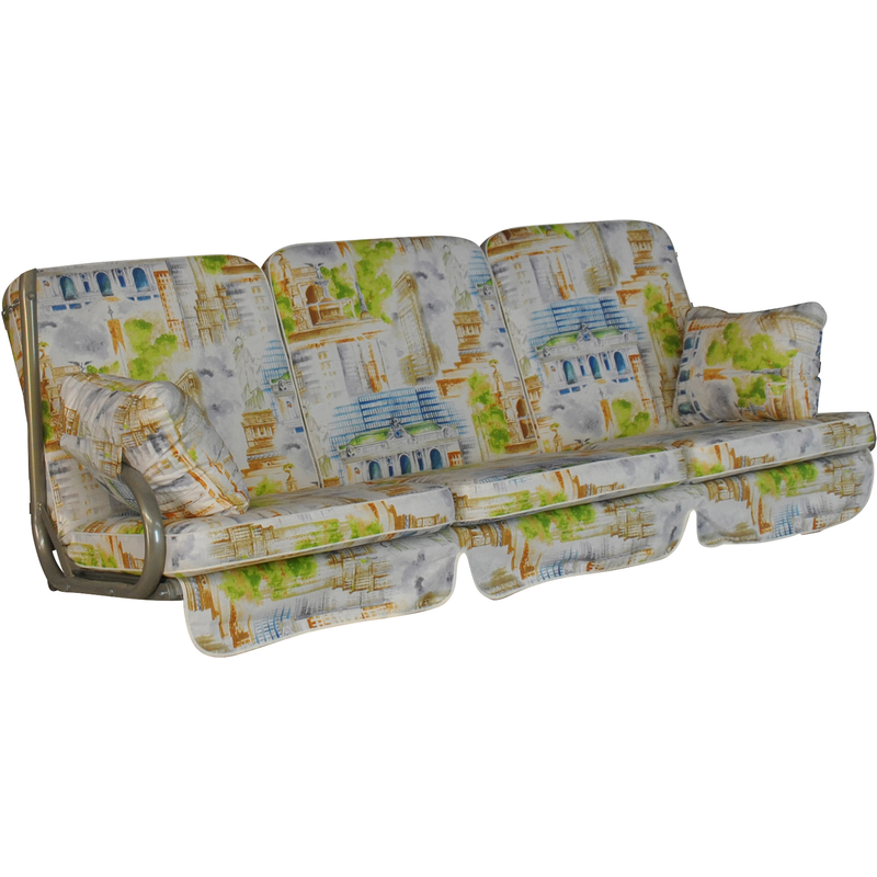 ANGERER FREIZEITMÖBEL Bankauflage »Comfort« beige/bunt Obermaterial: 100% Baumwolle. Füllung: 100% Polyurethan