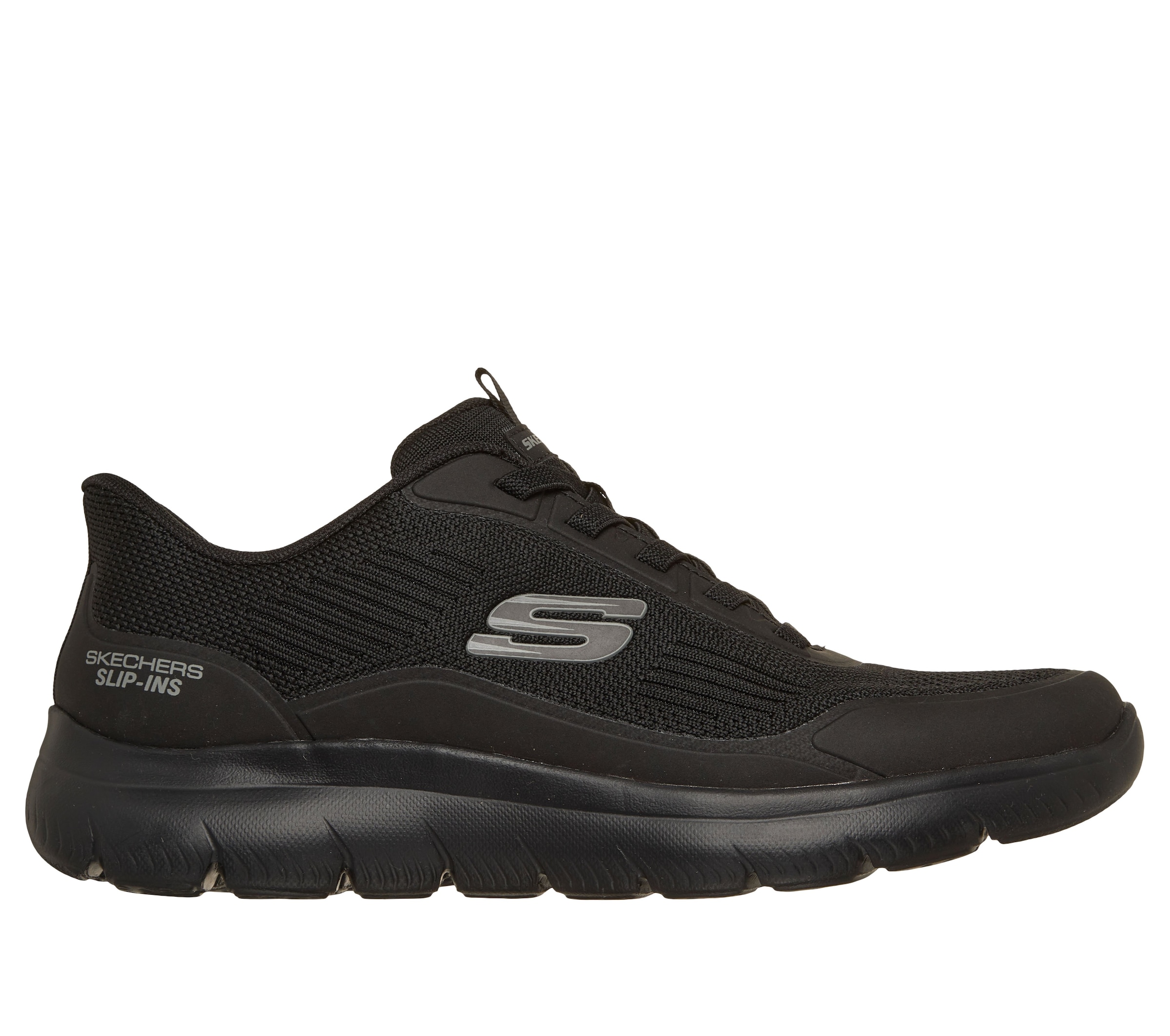 Skechers Slip-On Sneaker »SUMMITS-LEYTER«  Slipper, Schnürschuh mit Handsfree Slip-Ins Funktion