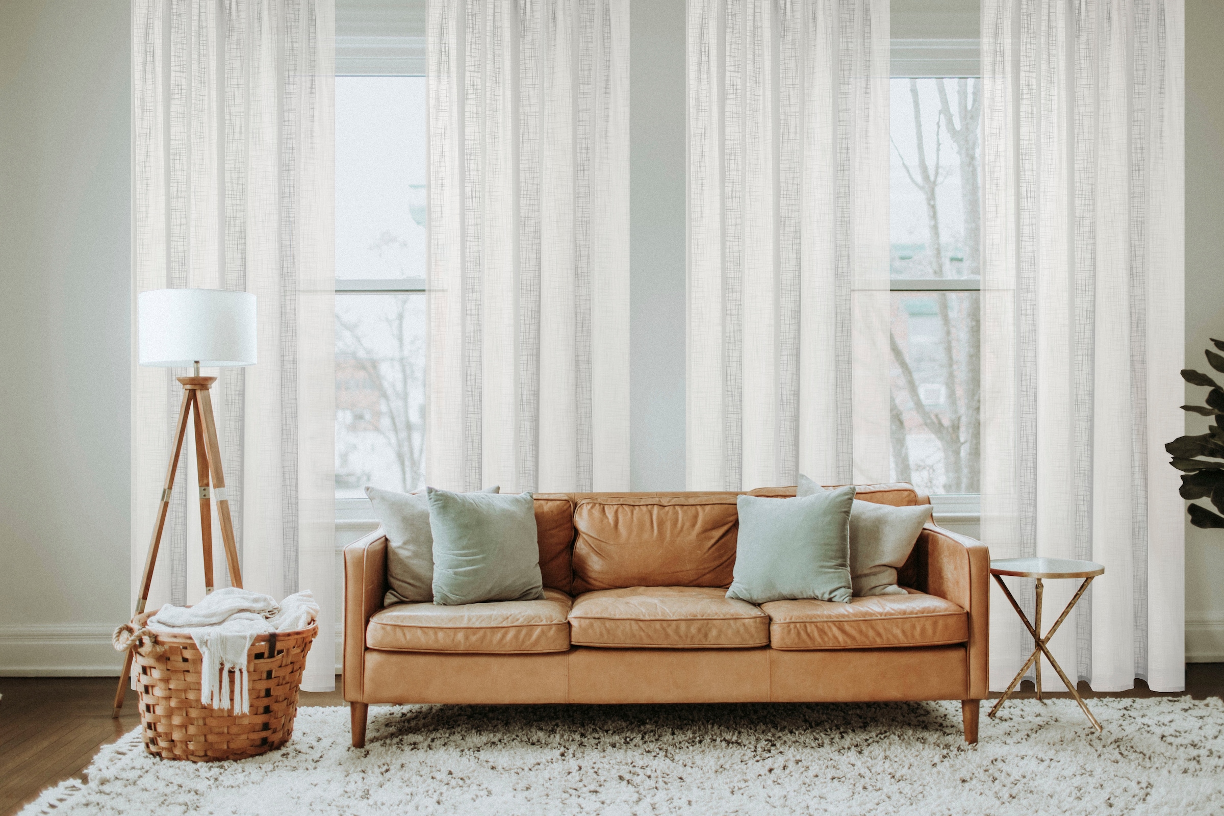 Home Basics Vorhang »SOFTY 2er Pack«, (2 St.), 2er Pack Kombibandschal SOFT günstig online kaufen