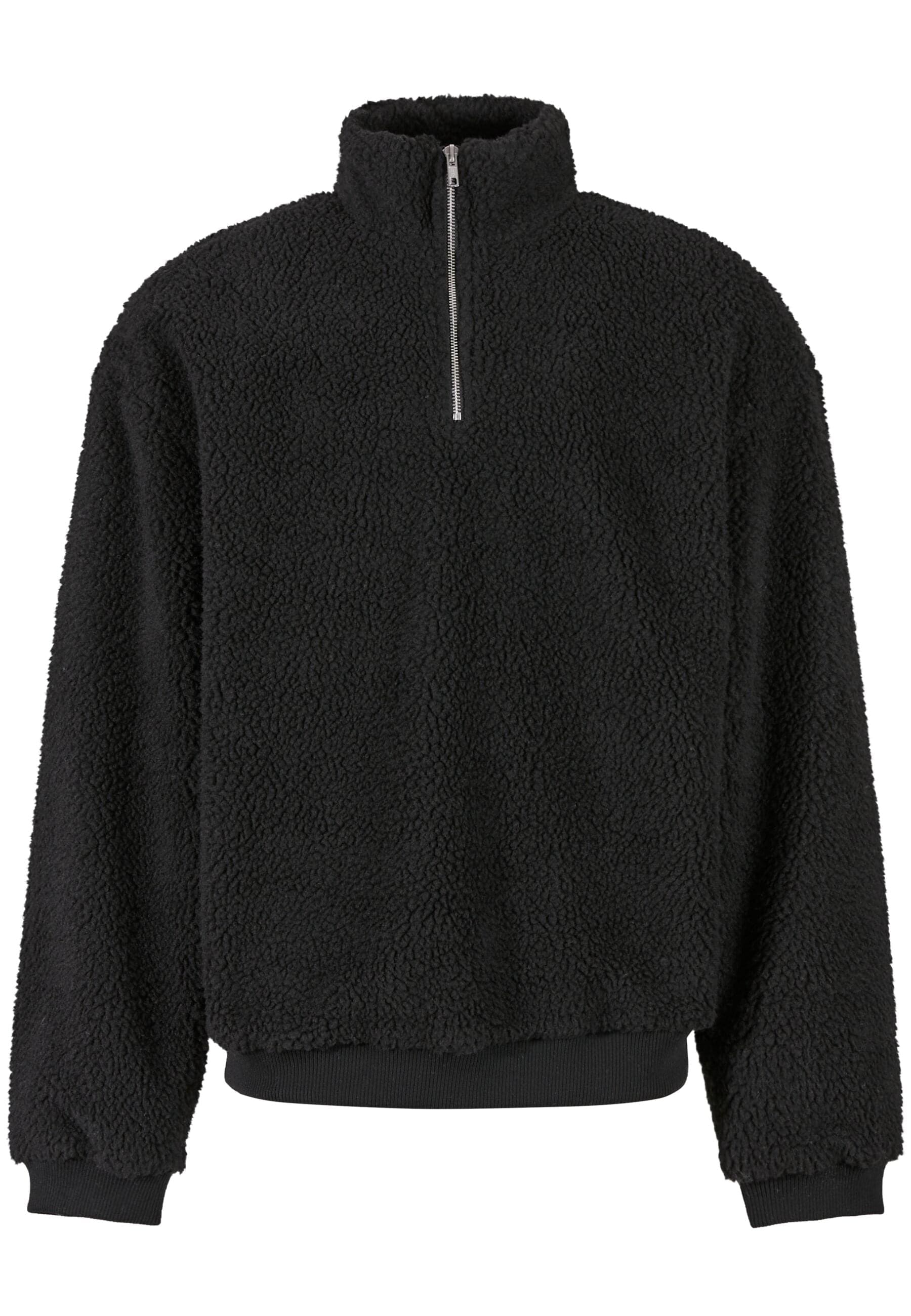 URBAN CLASSICS Kapuzensweatshirt »Urban Classics Oversized Teddy Troyer«, 1 Stk.

