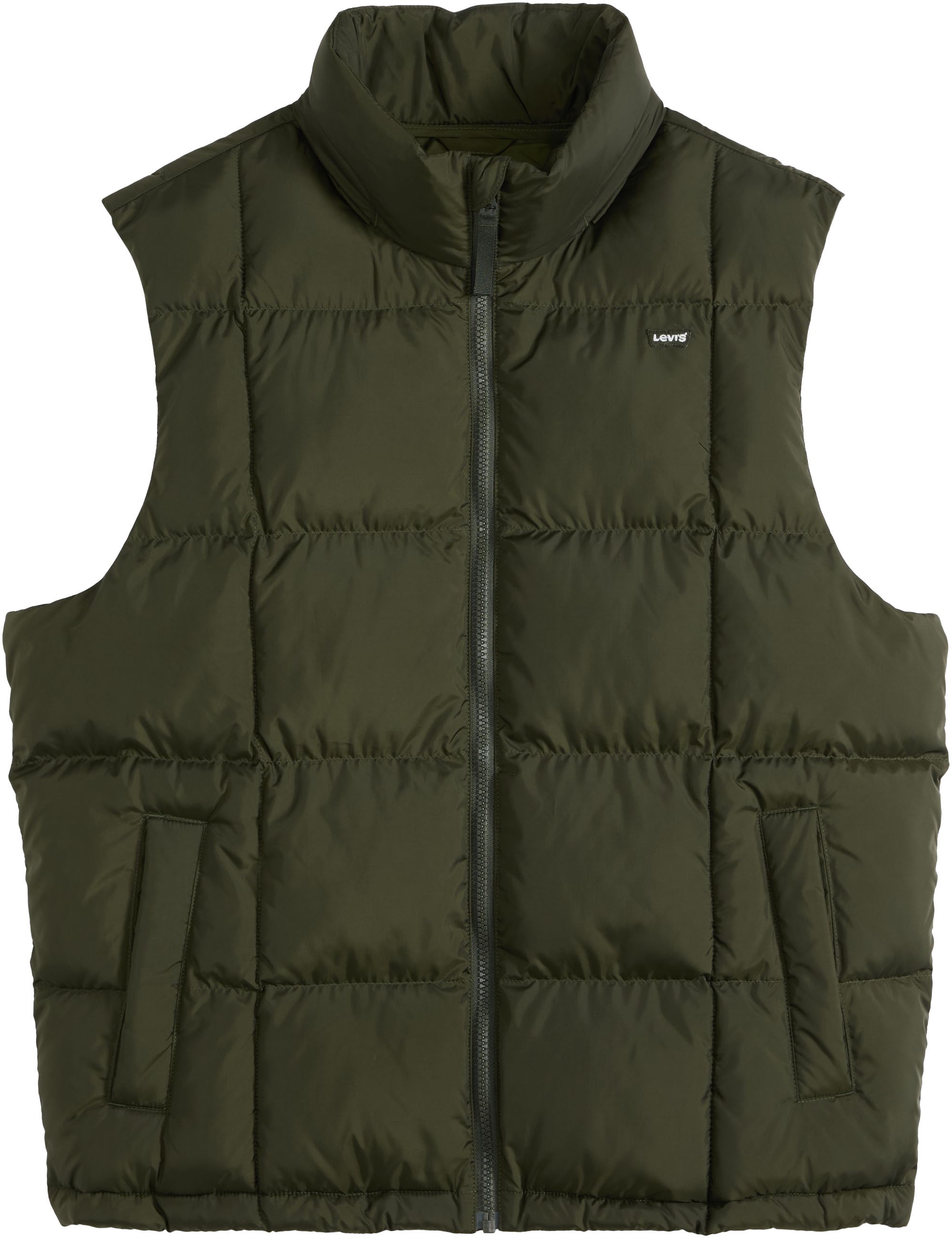 Levi's® Steppweste »PIEDMONT VEST« Hoher Stehkragen, durchgehender Reißverschluss