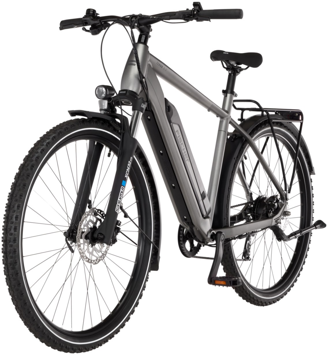FISCHER Fahrrad E-Bike »TERRA 2.2 459 55«, 8 Gang, Shimano, ACERA, (mit Akku-Ladegerät-mit Werkzeug)