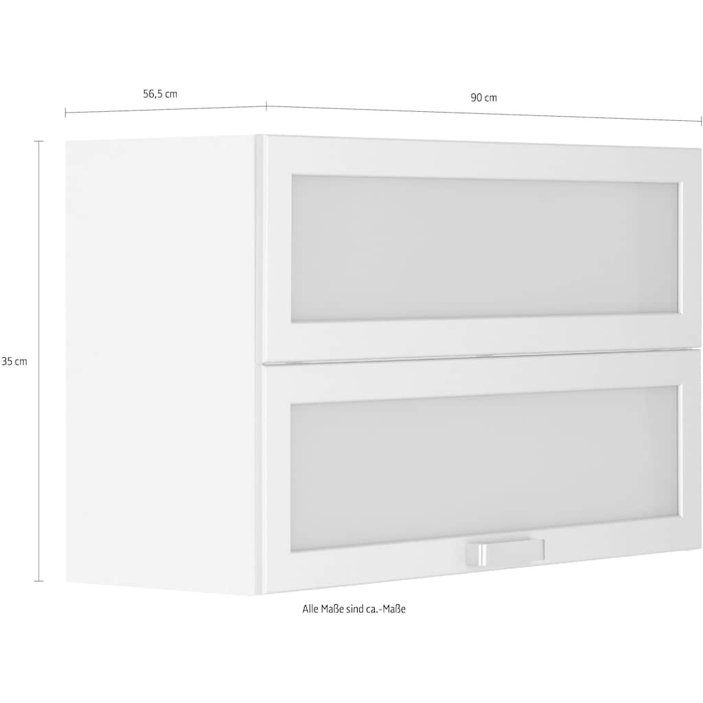 wiho Küchen Faltlifthängeschrank »Husum«, 90 cm breit, mit Soft Close Funktion