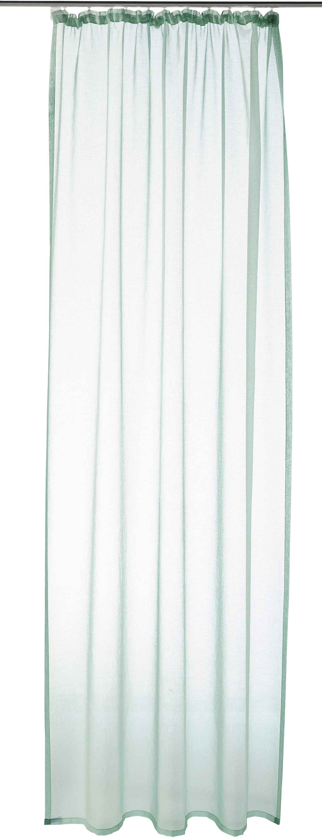 my home Gardine »TENDER« Kräuselband 1 Stk. tlg. Leinen Optik mit Struktur, günstig online kaufen