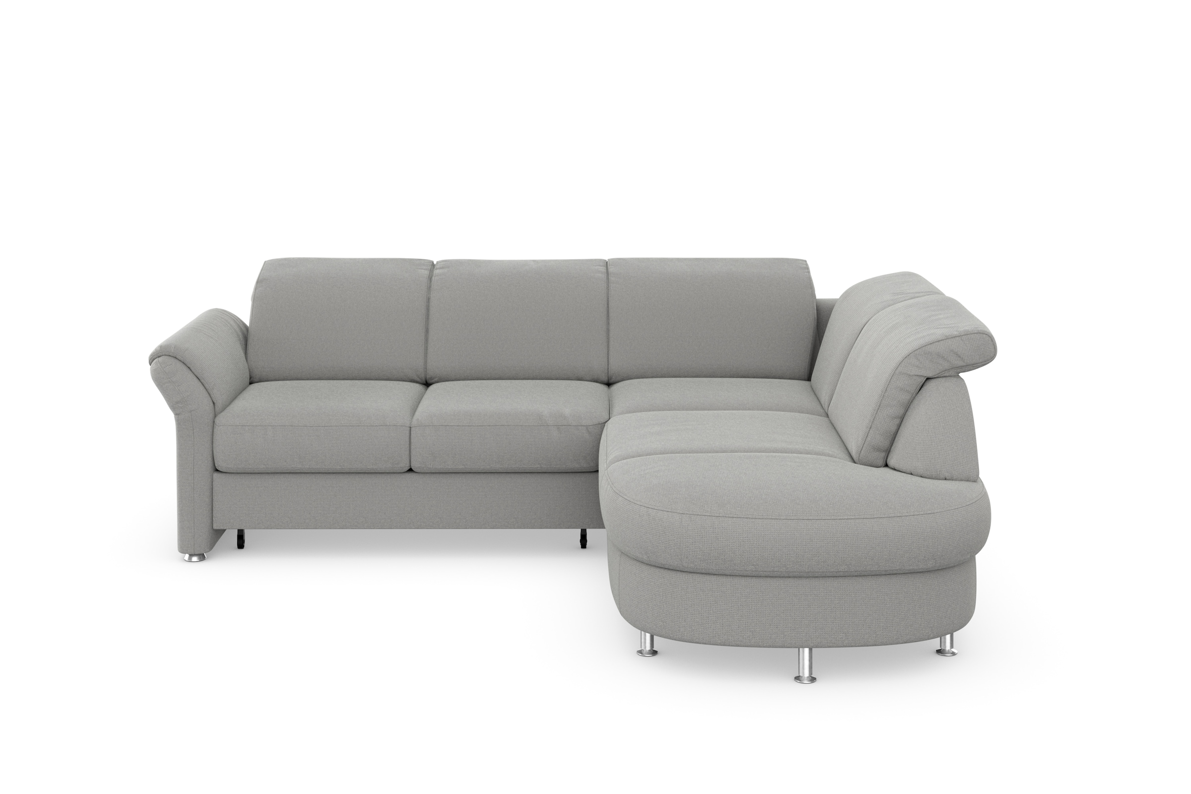 sit&more Ecksofa »Apulia L-Form«, wahlweise Bettfunktion, Bettkasten und Kopf- und Armteilverstellung