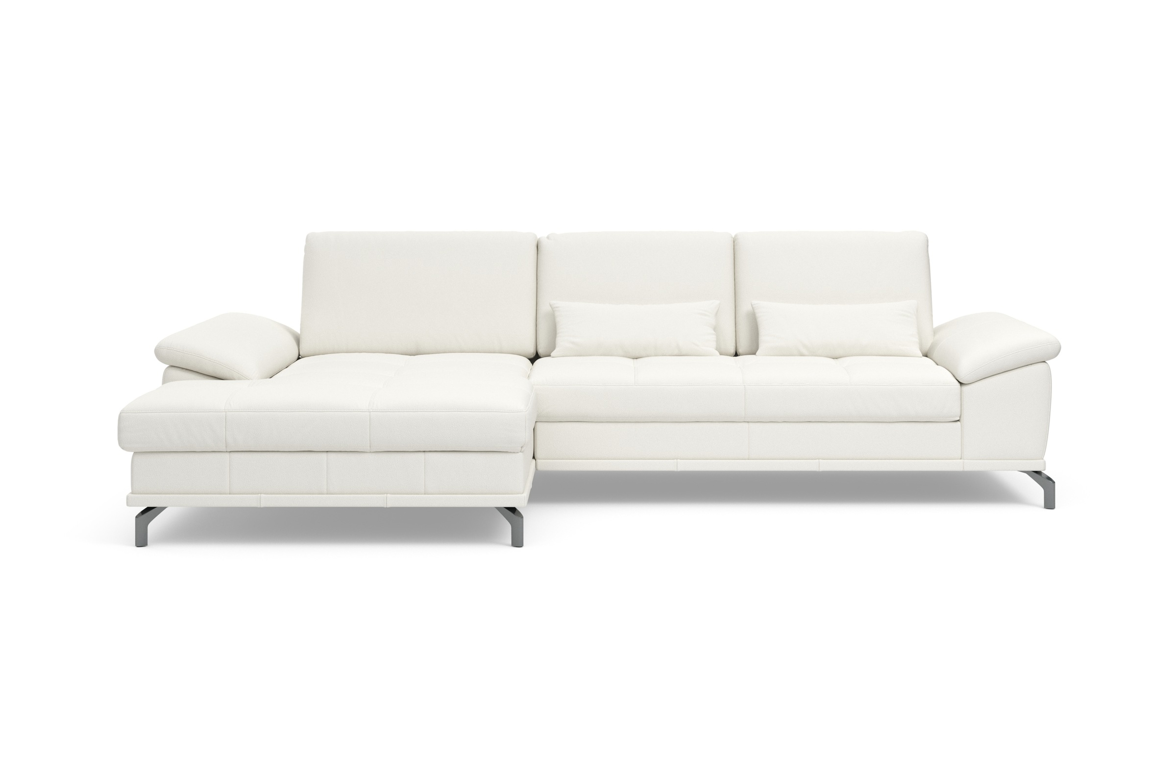 PLACES OF STYLE Ecksofa »Costello L-Form, B: 301 cm mit Sitztiefen-, Armtei günstig online kaufen